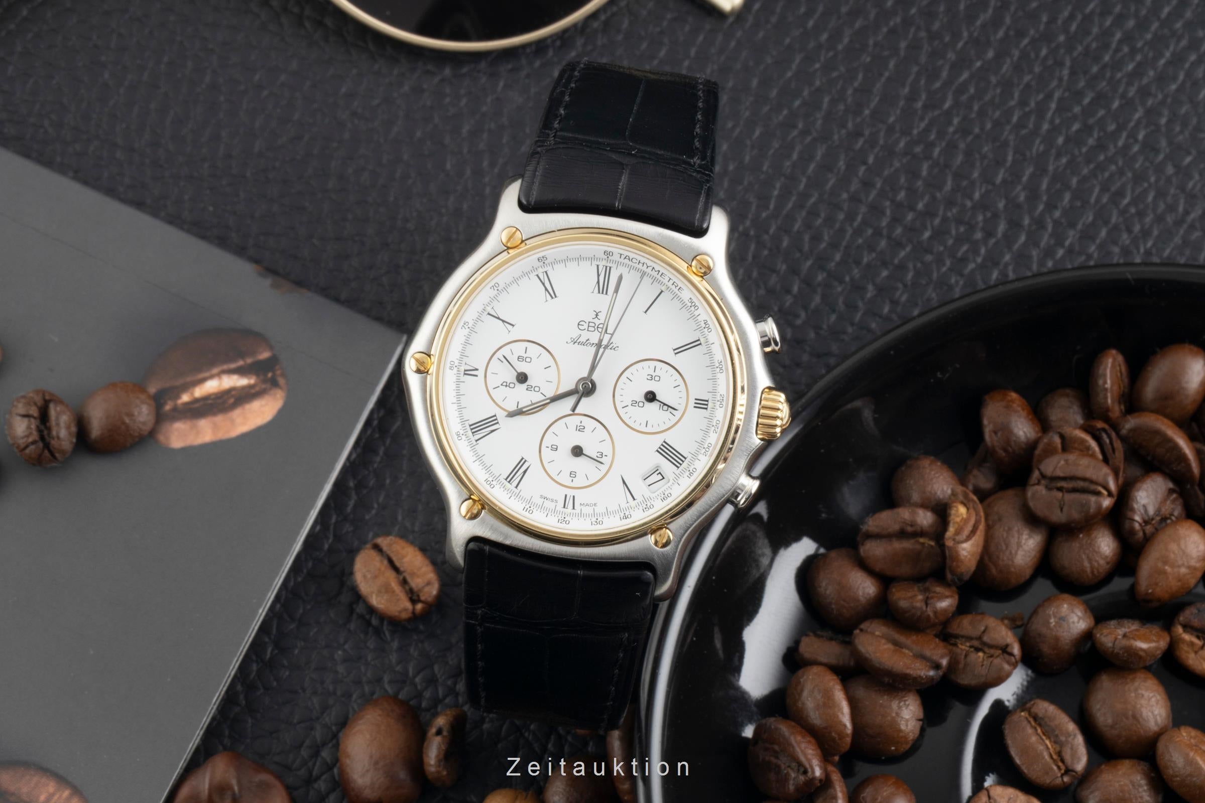 Ebel 1911 chronograph steel / gold automatic men's watch 1134901  [2501752]