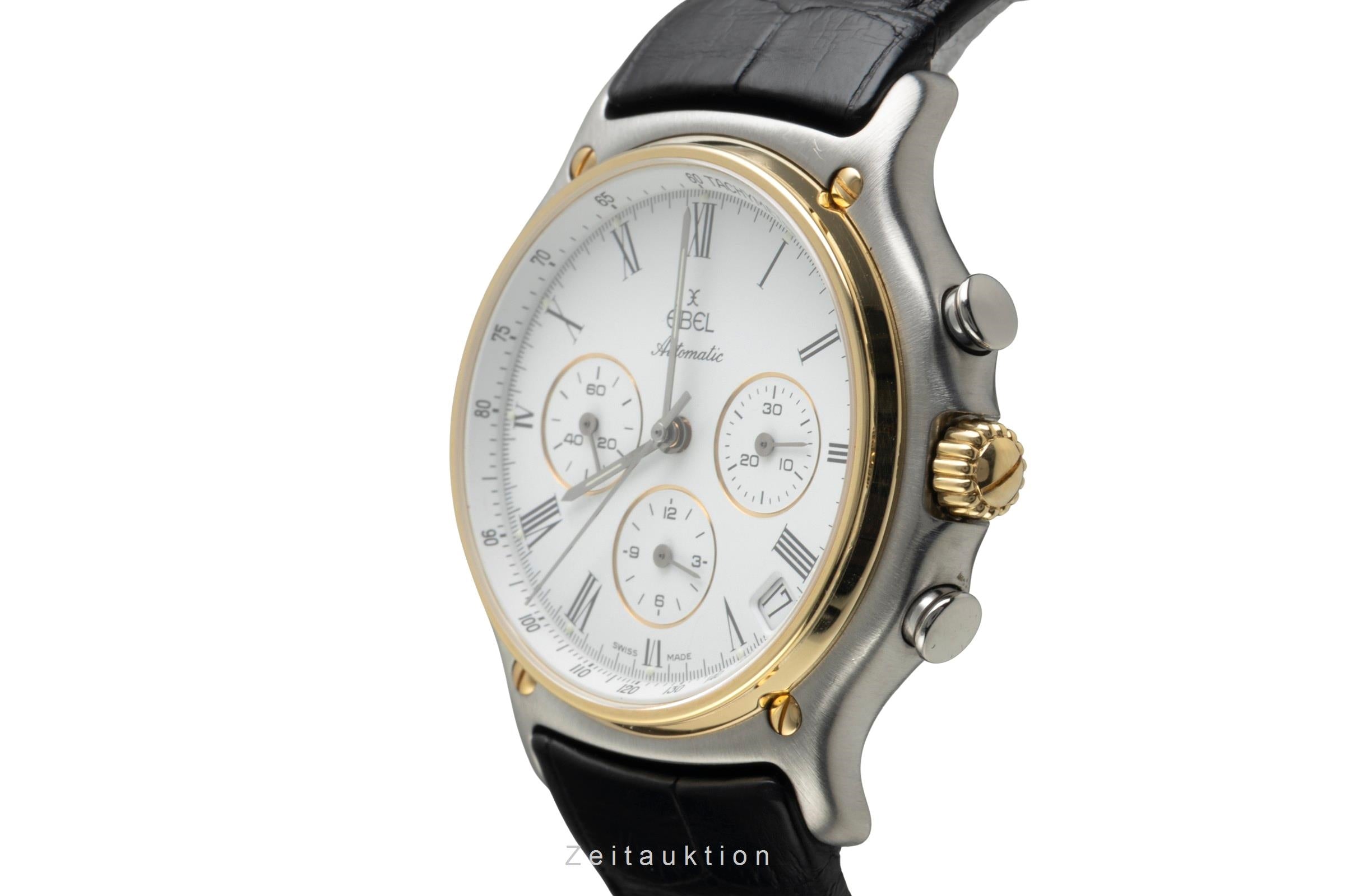 Ebel 1911 chronograph steel / gold automatic men's watch 1134901  [2501752]