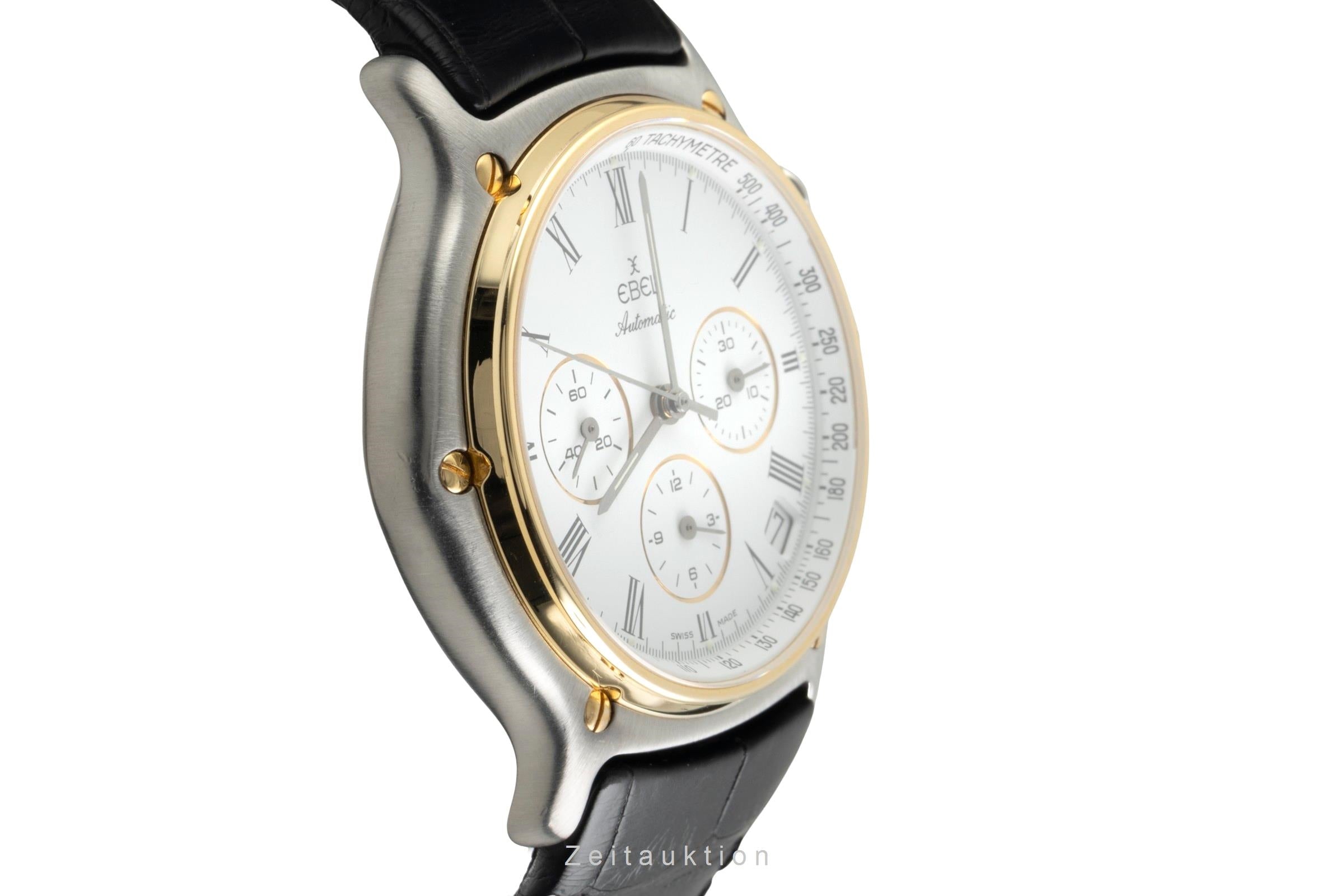 Ebel 1911 chronograph steel / gold automatic men's watch 1134901  [2501752]
