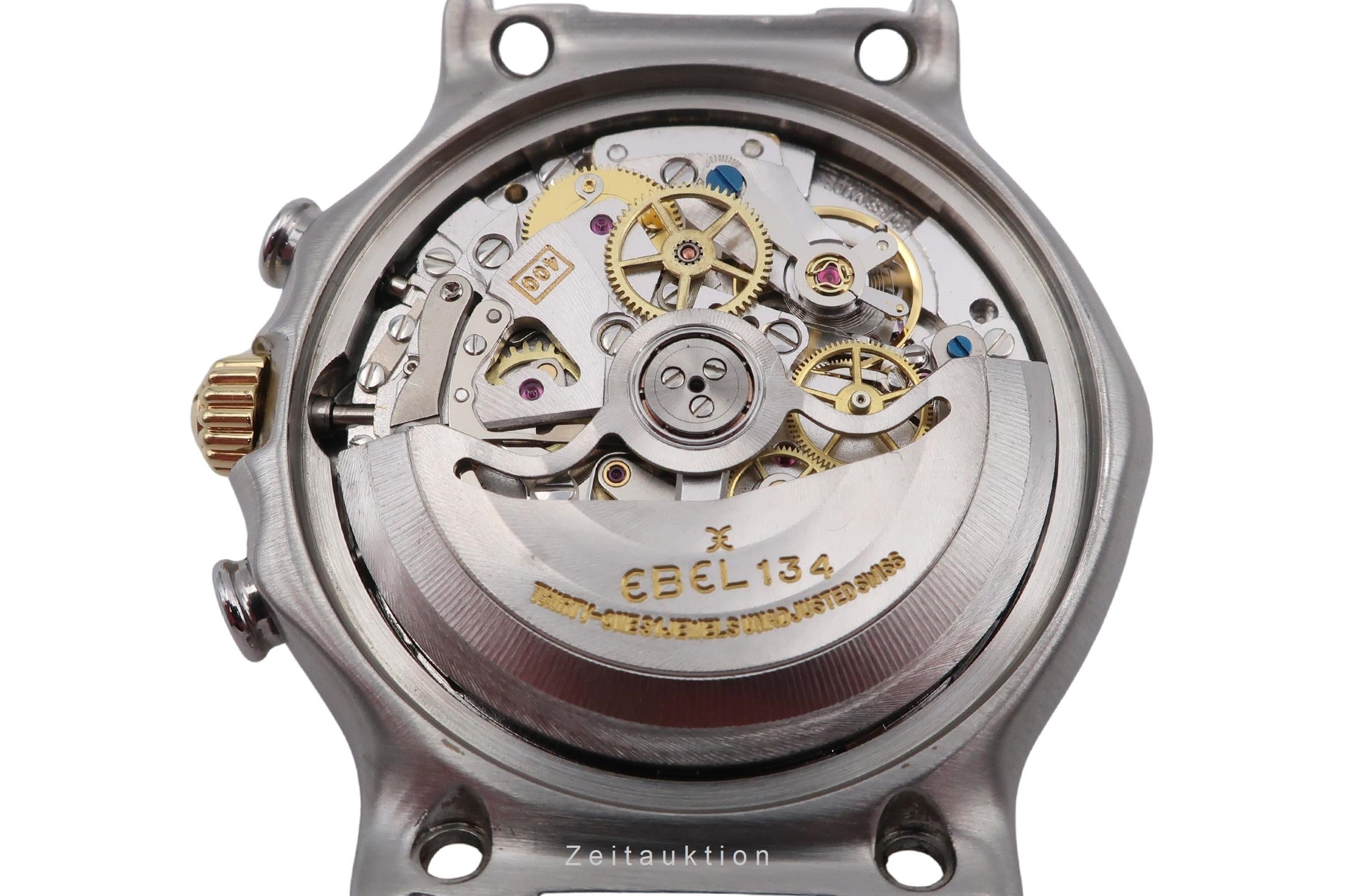 Ebel 1911 chronograph steel / gold automatic men's watch 1134901  [2501752]
