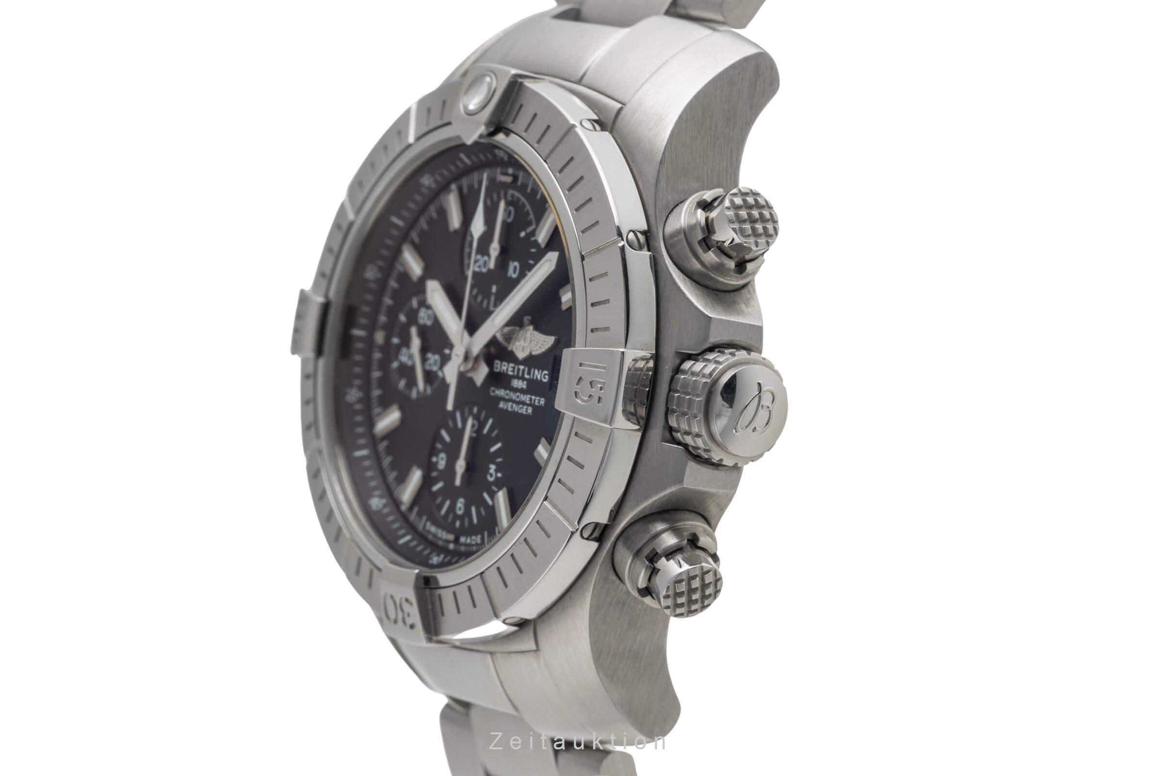 Breitling Avenger Chronograph Stahl Automatik Herrenuhr Ref. A13385101B1A1 B&P [2501756]