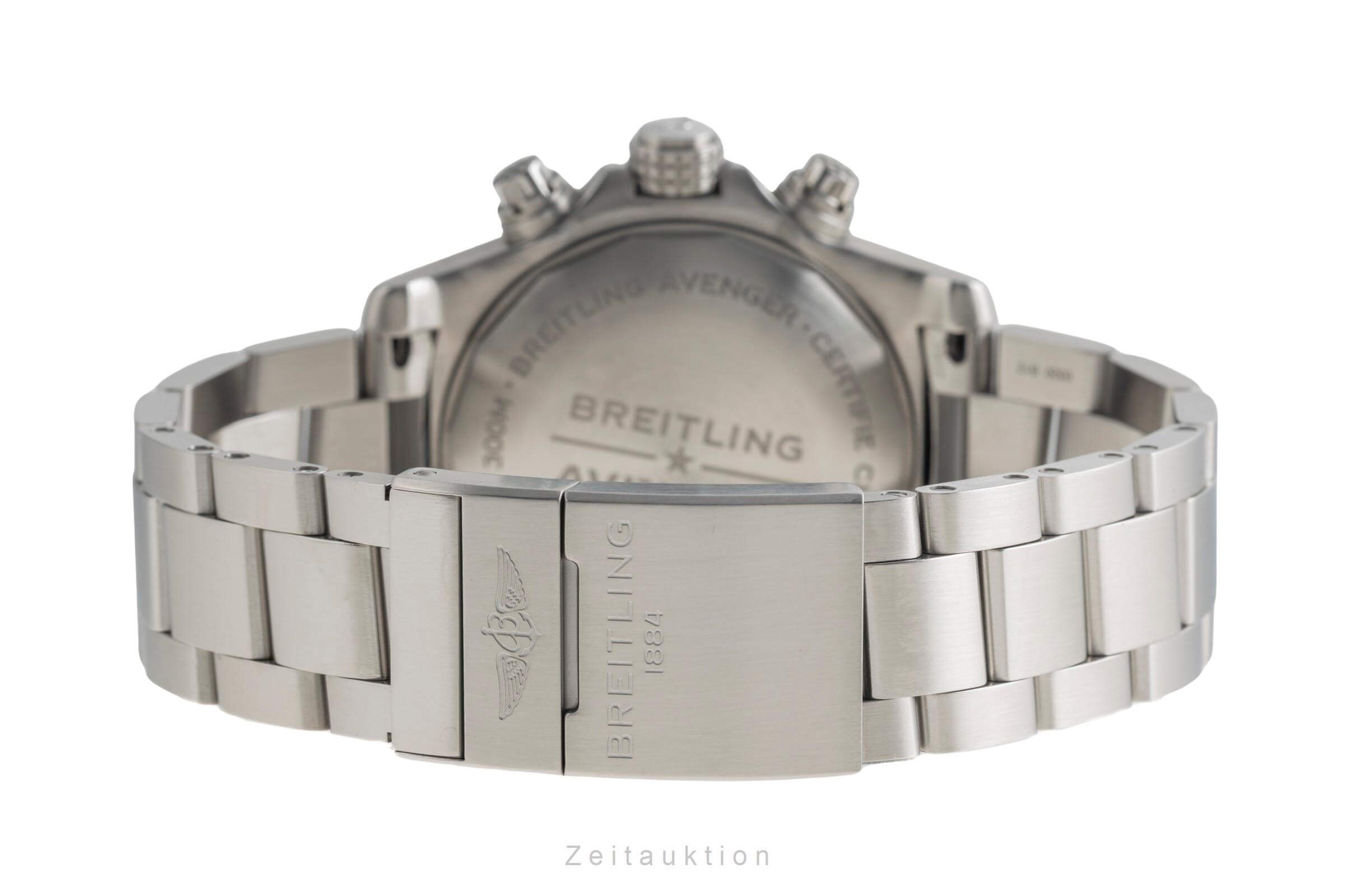 Breitling Avenger Chronograph Stahl Automatik Herrenuhr Ref. A13385101B1A1 B&P [2501756]