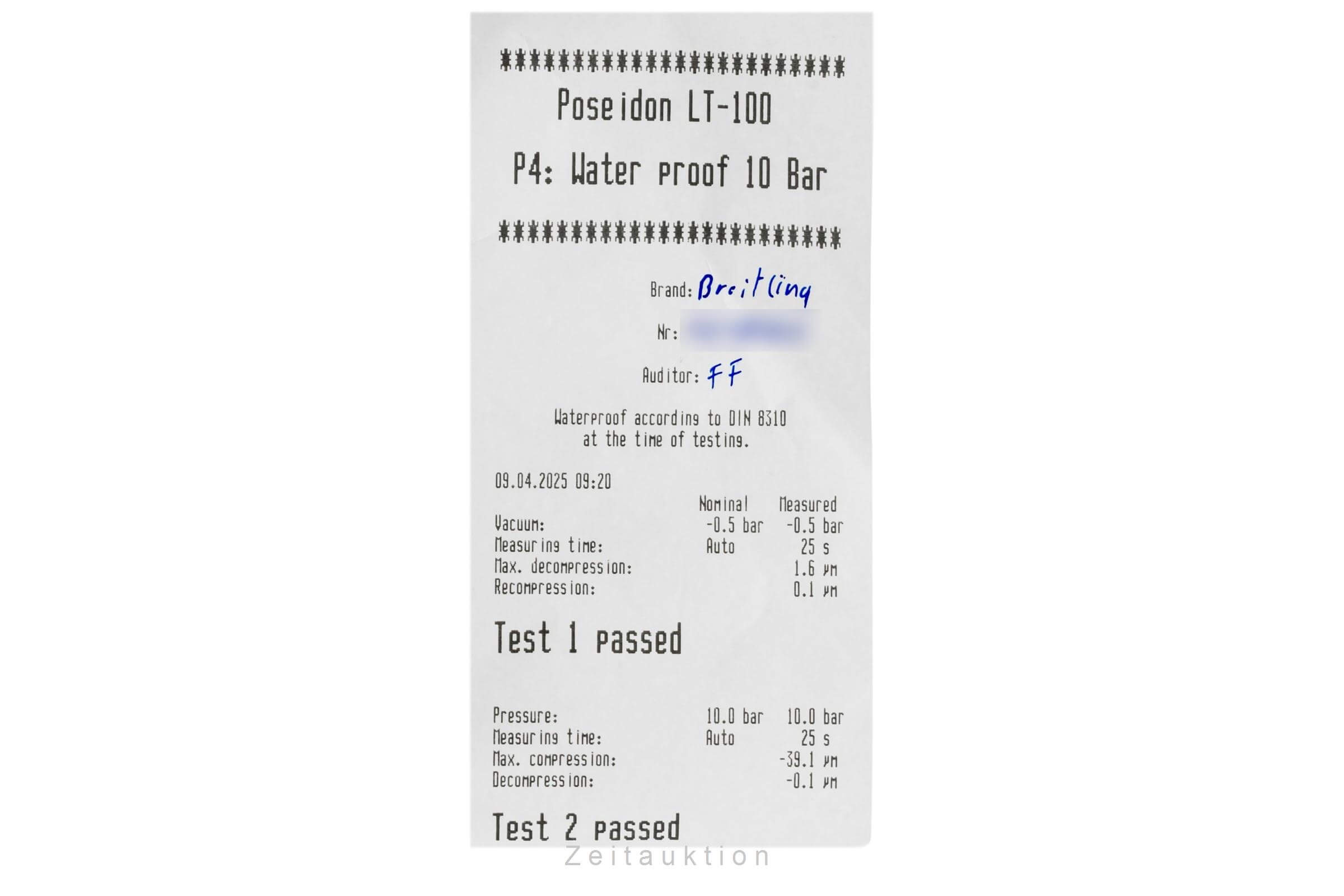 Breitling Avenger Chronograph Stahl Automatik Herrenuhr Ref. A13385101B1A1 B&P [2501756]