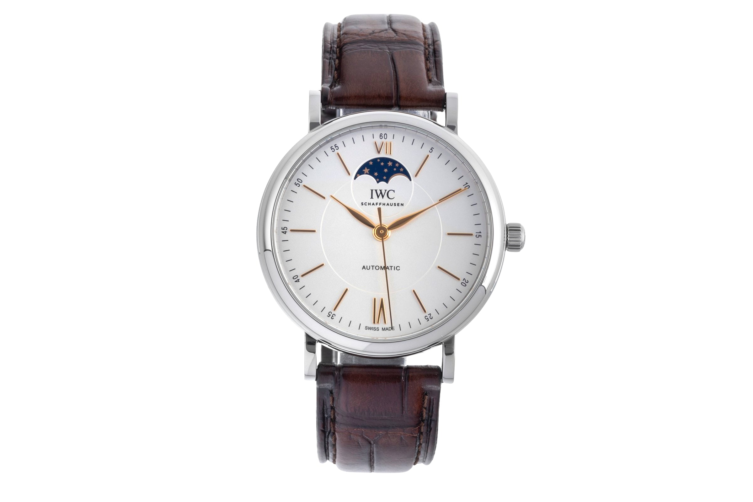 IWC Portofino acciaio automatismo orologio da uomo IW459401  [2501759]