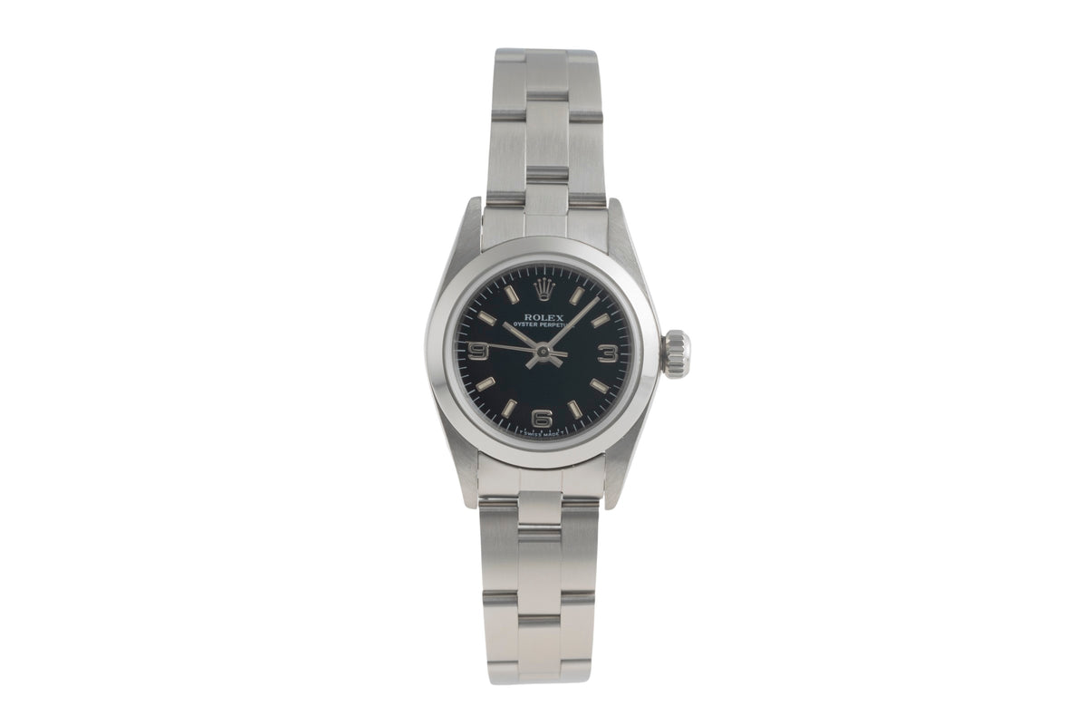 Rolex Oyster Perpetual steel automatic women's watch 67180  [2501763]