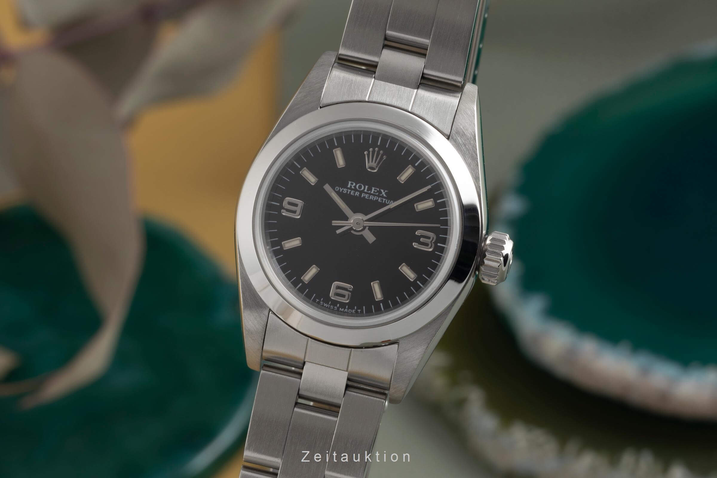 Rolex Oyster Perpetual acero automático reloj para damas  67180  [2501763]