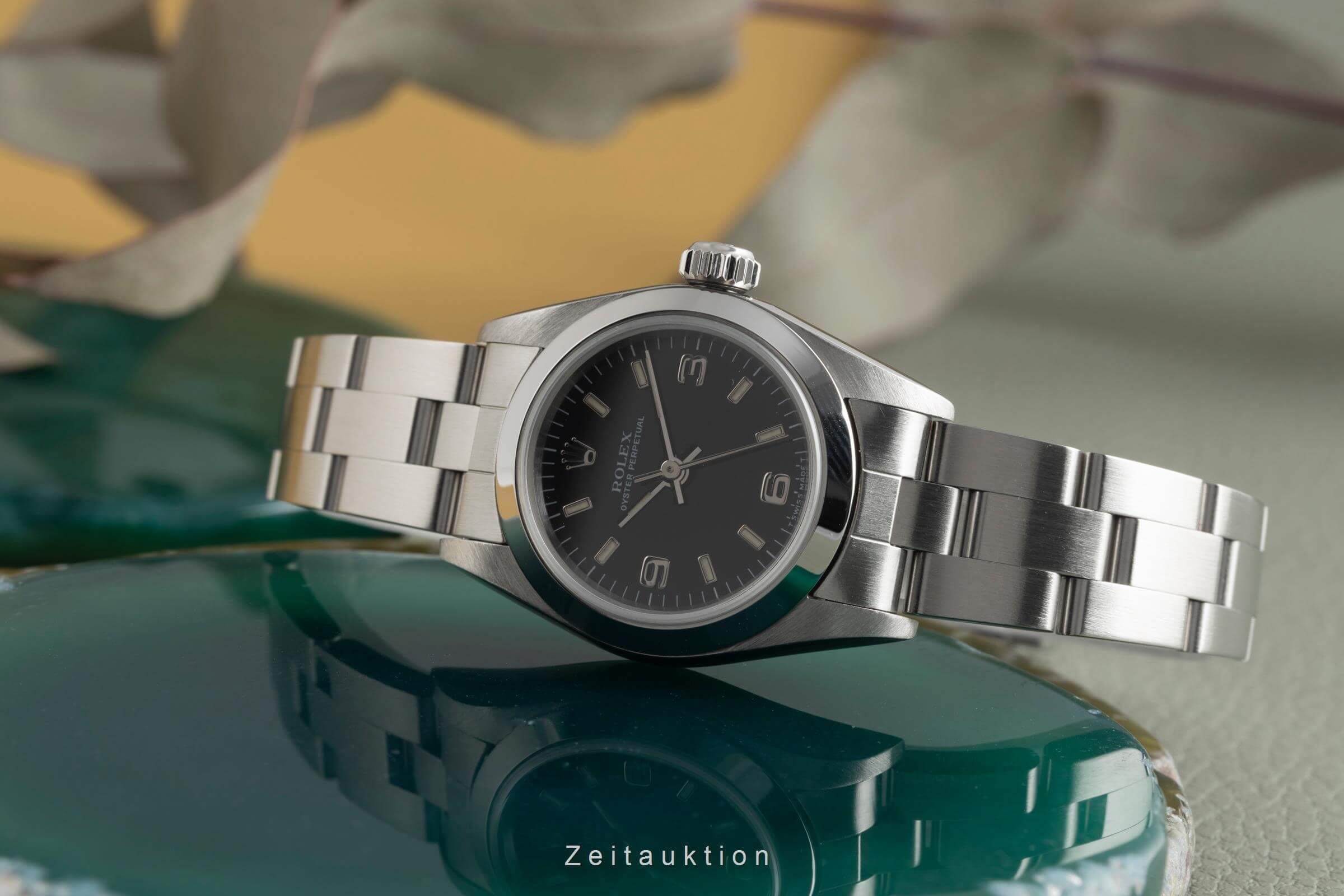 Rolex Oyster Perpetual acero automático reloj para damas  67180  [2501763]