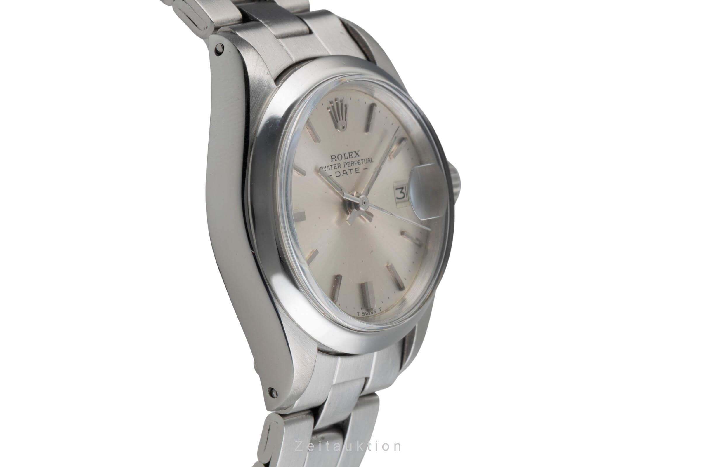 Rolex Lady Date 26 Silver Dial Oyster Edelstahl Automatik Damenuhr Ref. 6916  [2501769]