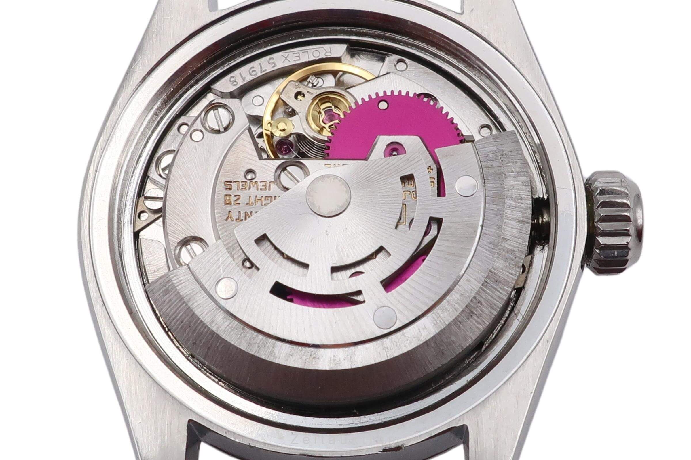 Rolex Lady Date 26 Silver Dial Oyster Edelstahl Automatik Damenuhr Ref. 6916  [2501769]