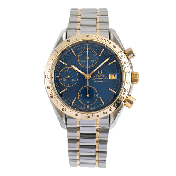 Omega Speedmaster Date cronografo acciaio / oro automatismo orologio da uomo 3311.80  [2501770]