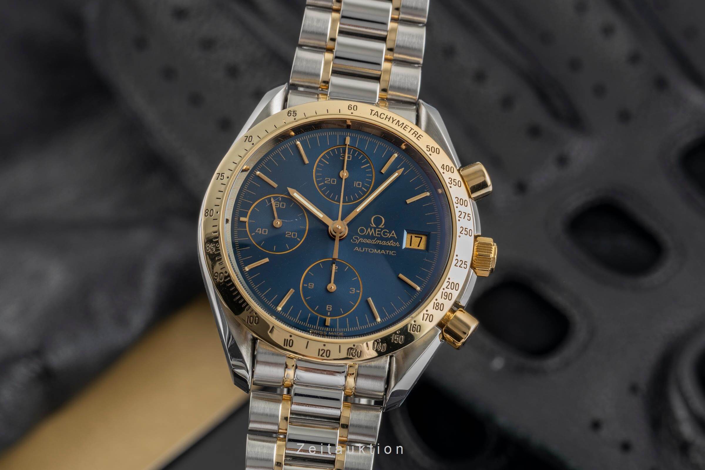 Omega Speedmaster Date cronografo acciaio / oro automatismo orologio da uomo 3311.80  [2501770]