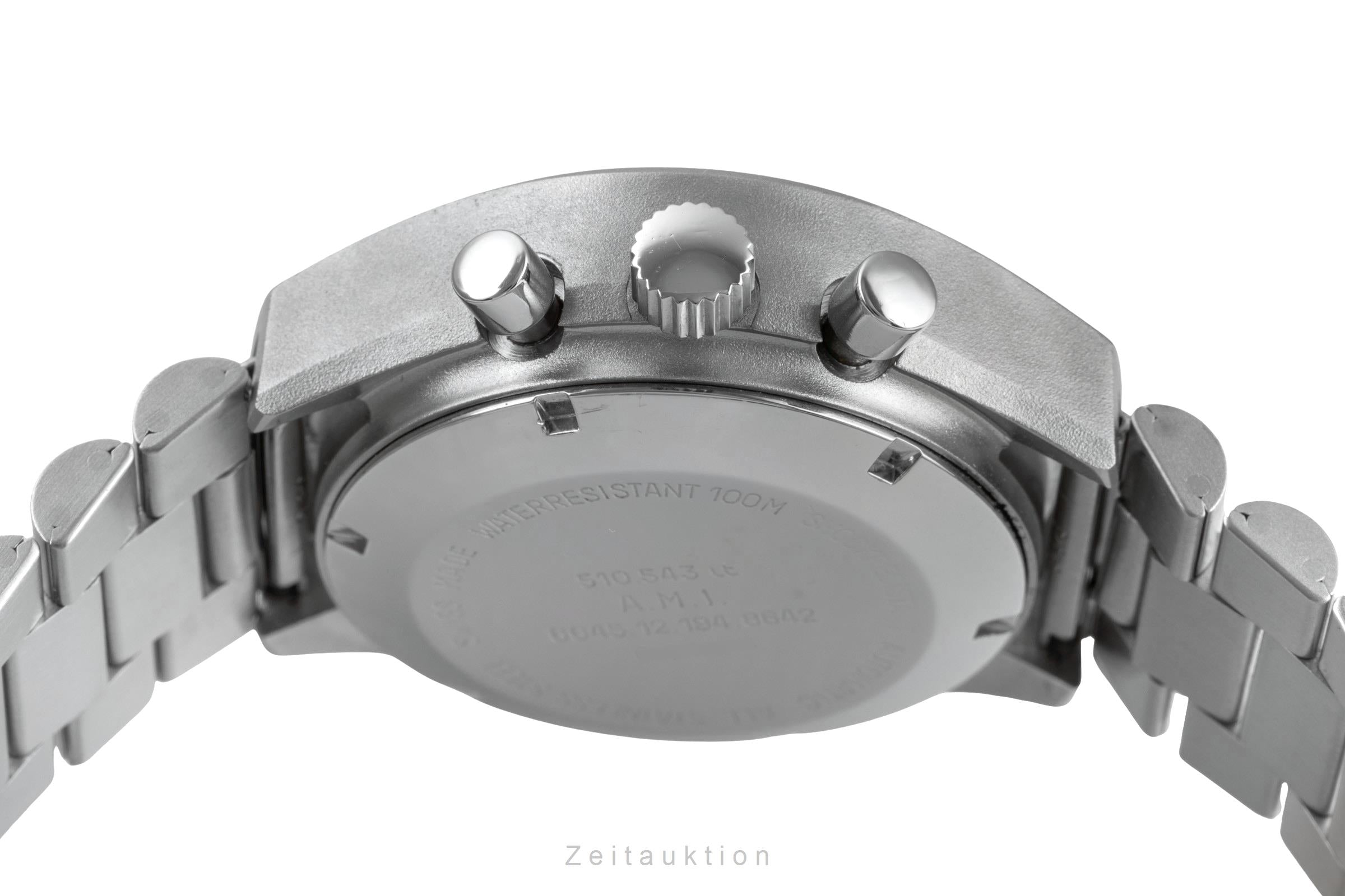 Heuer Military Chrono A.M.I. Stahl Herrenuhr Ref. 510.543 Klassiker [2501772]