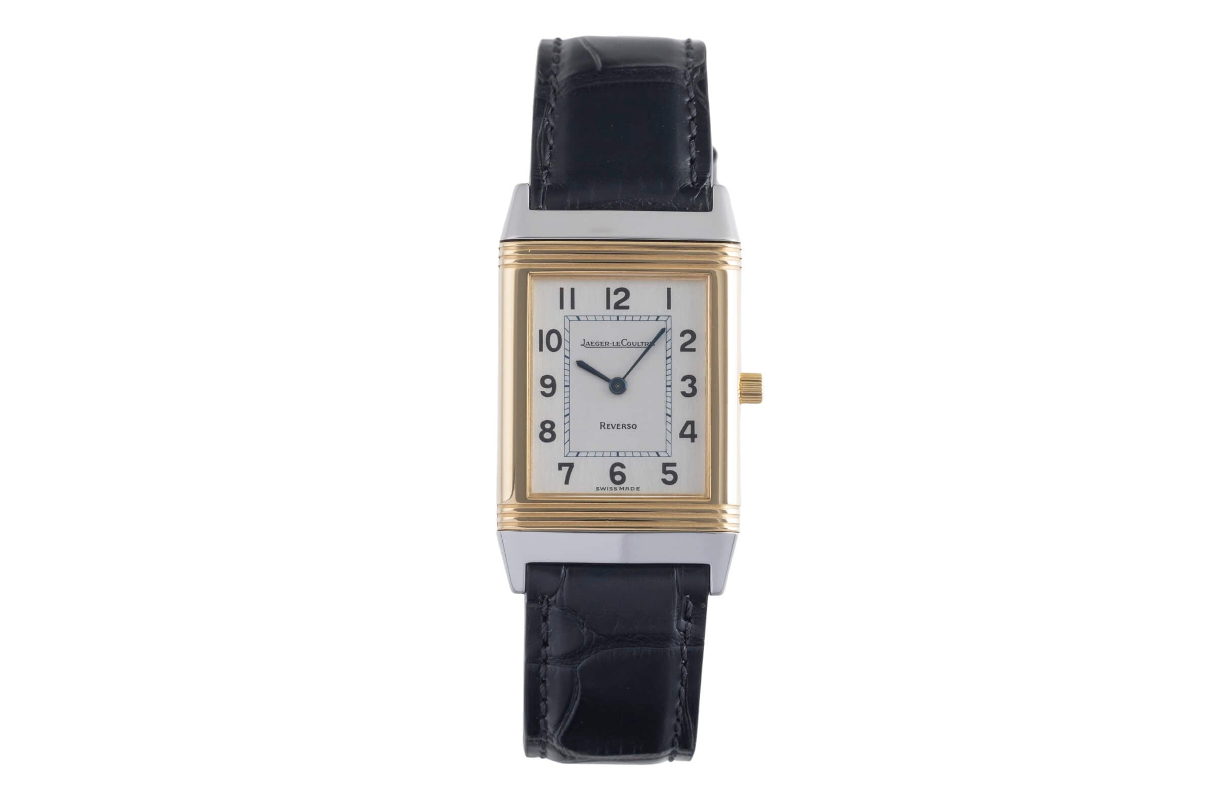 洋楽 prestige Jaeger LeCoultre Reverso steel / gold manual winding Kal. 846 Ref