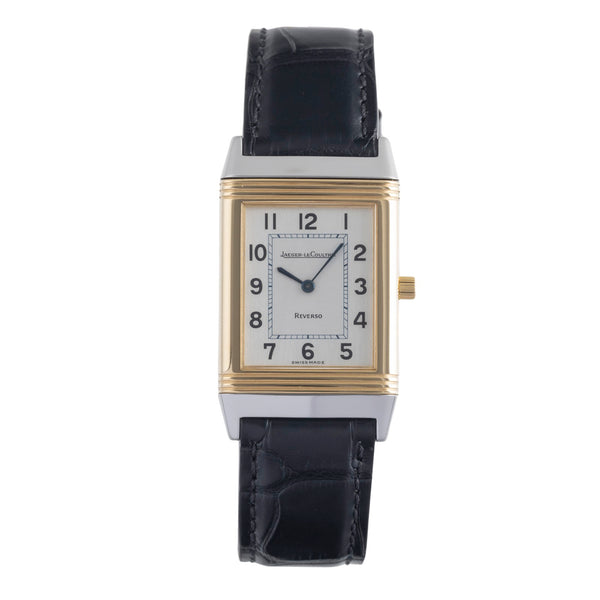 Jaeger LeCoultre Reverso acier / or  à remontage manuel montre pour hommes 250.5.86  [2501773]