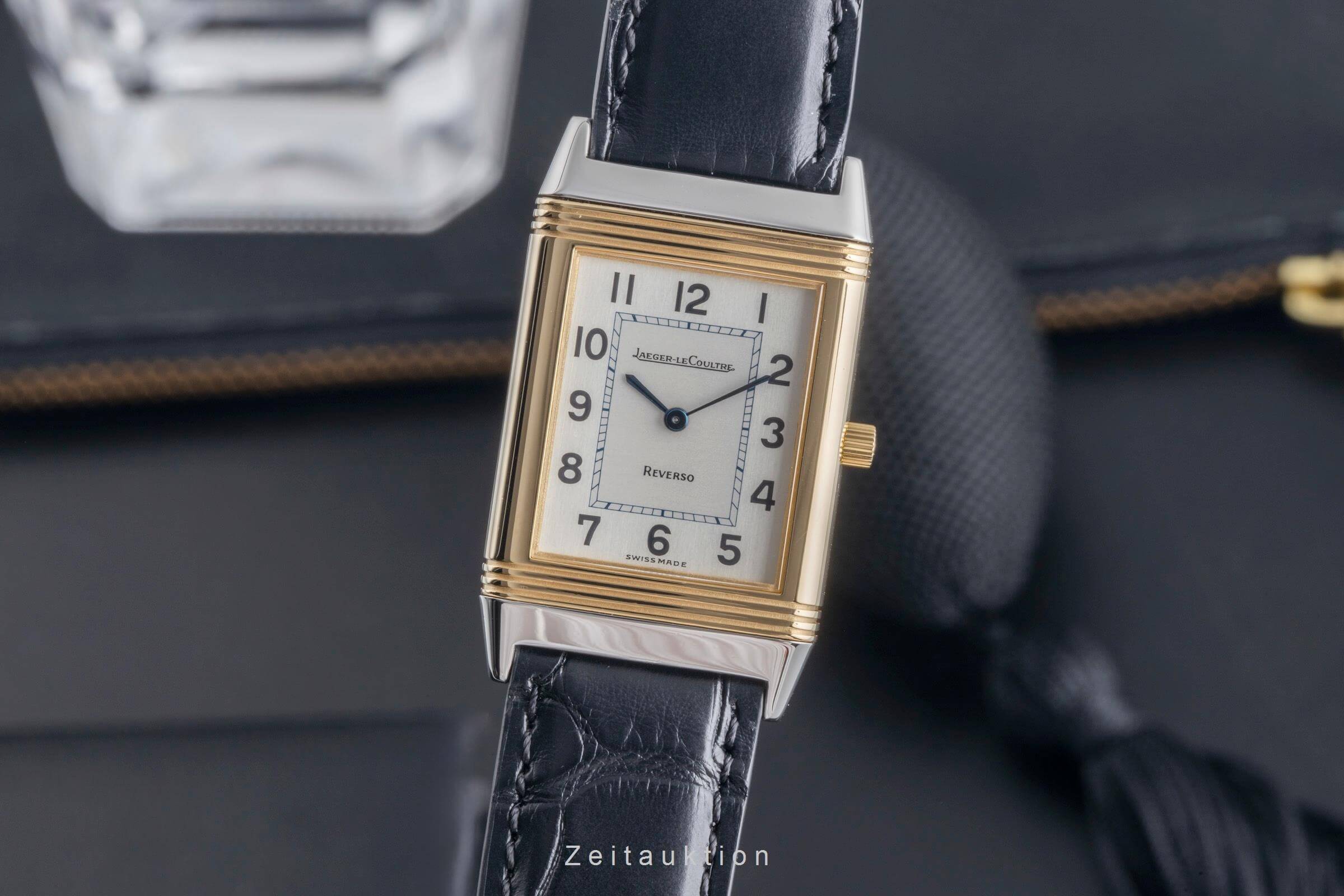 Jaeger LeCoultre Reverso acier / or  à remontage manuel montre pour hommes 250.5.86  [2501773]