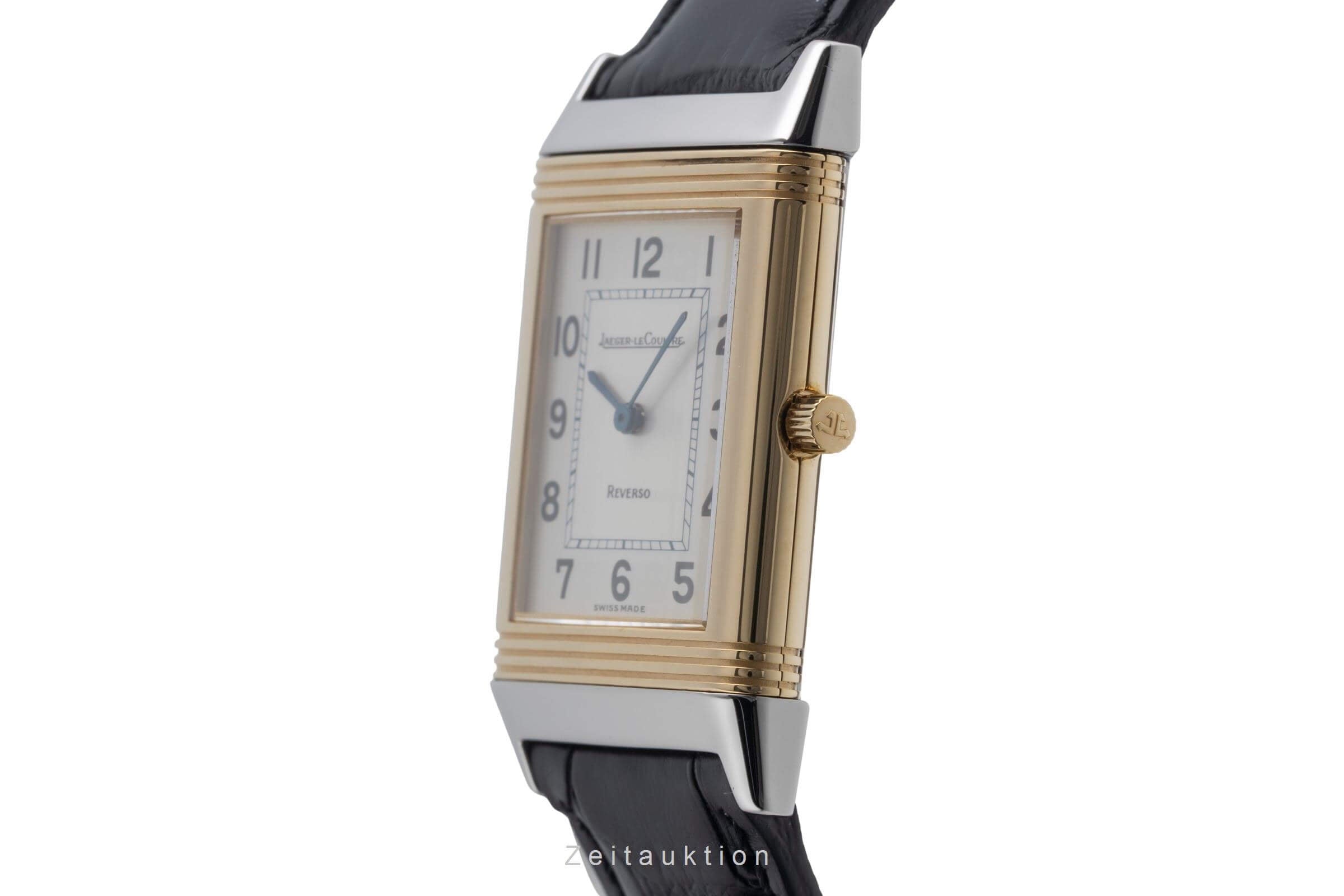 Jaeger LeCoultre Reverso acier / or  à remontage manuel montre pour hommes 250.5.86  [2501773]