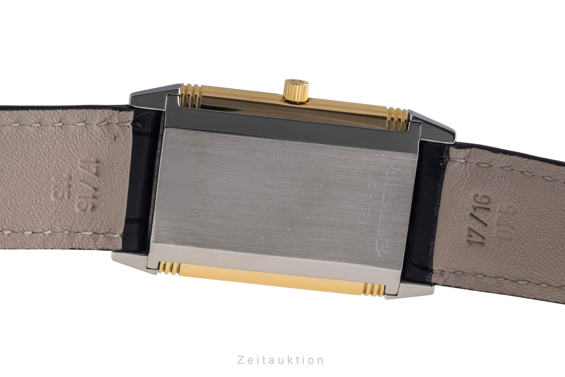 Jaeger LeCoultre Reverso acier / or  à remontage manuel montre pour hommes 250.5.86  [2501773]