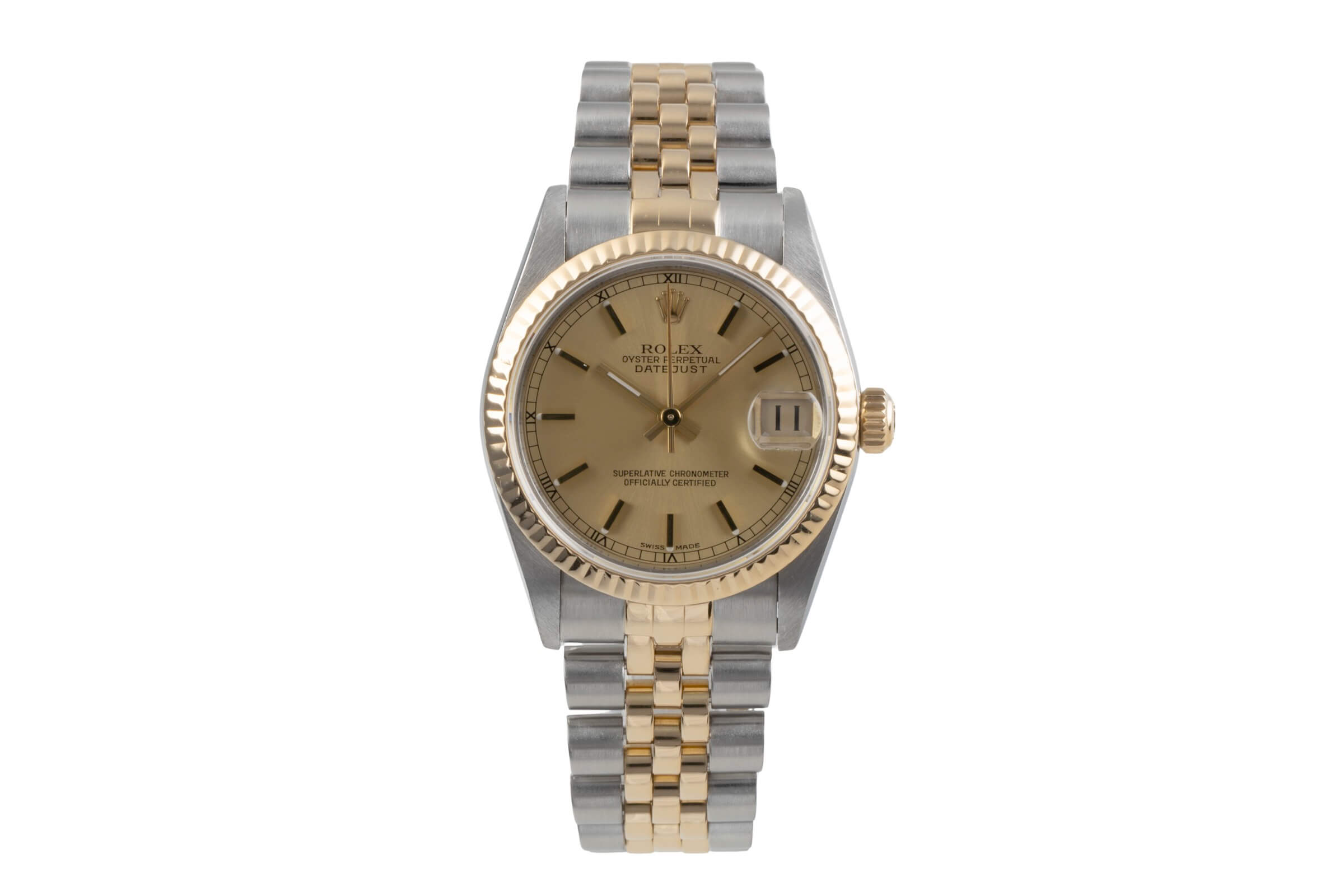 Rolex Datejust acero / oro automático reloj para damas  78273  [2501774]