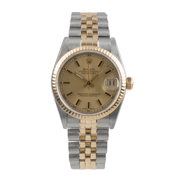 Rolex Datejust acero / oro automático reloj para damas  78273  [2501774]