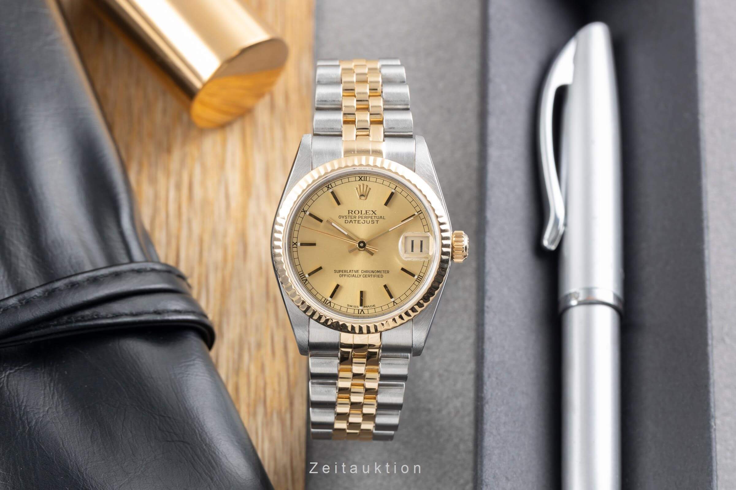 Rolex Datejust acero / oro automático reloj para damas  78273  [2501774]