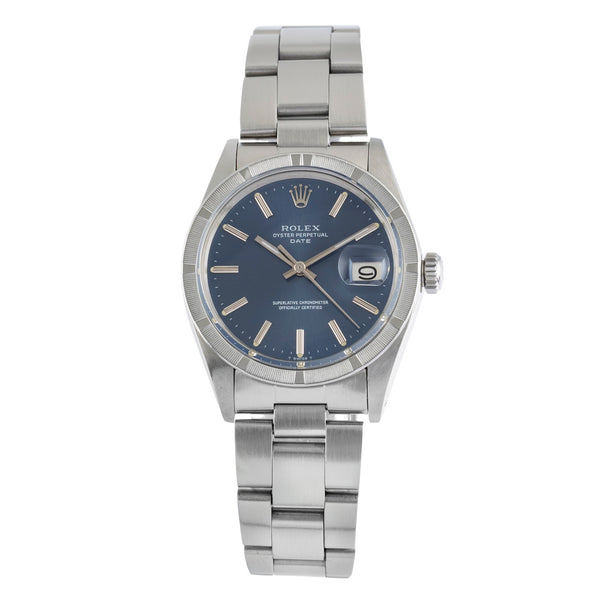 Rolex Date steel automatic men's watch 1501 Vintage  [2501775]