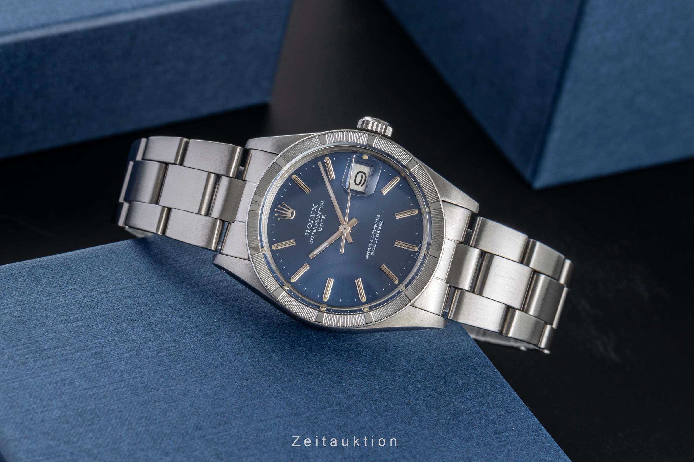 Rolex Date steel automatic men's watch 1501 Vintage  [2501775]