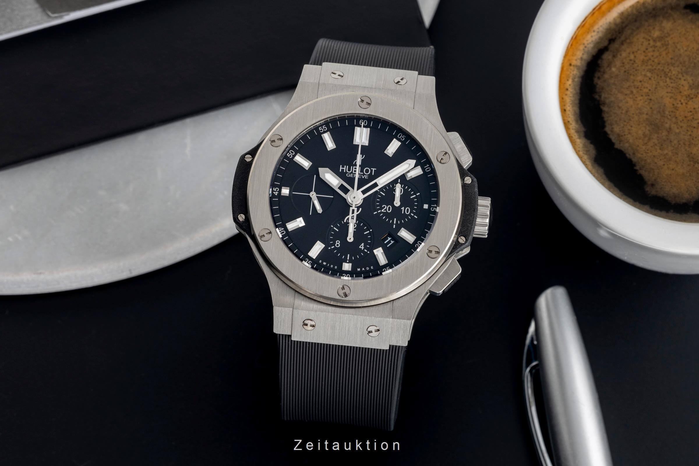 Hublot Big Bang chronograph steel automatic men's watch 301.SX.1170.RX LP: 14100EUR  [2501777]
