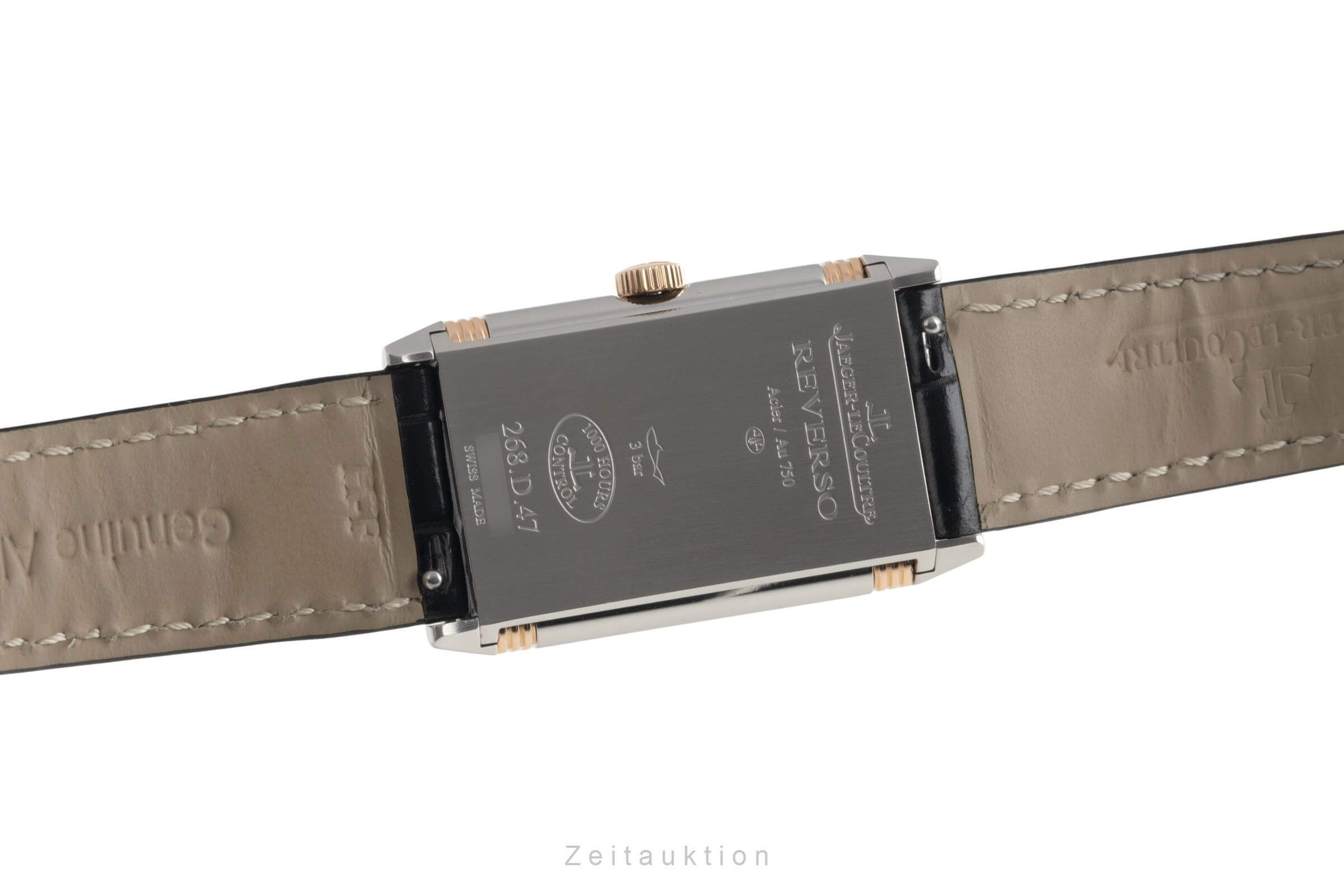 Jaeger LeCoultre Reverso Stahl / Gold Damenuhr Ref. Q3204422 268.D.47 Papiere  [2501778]