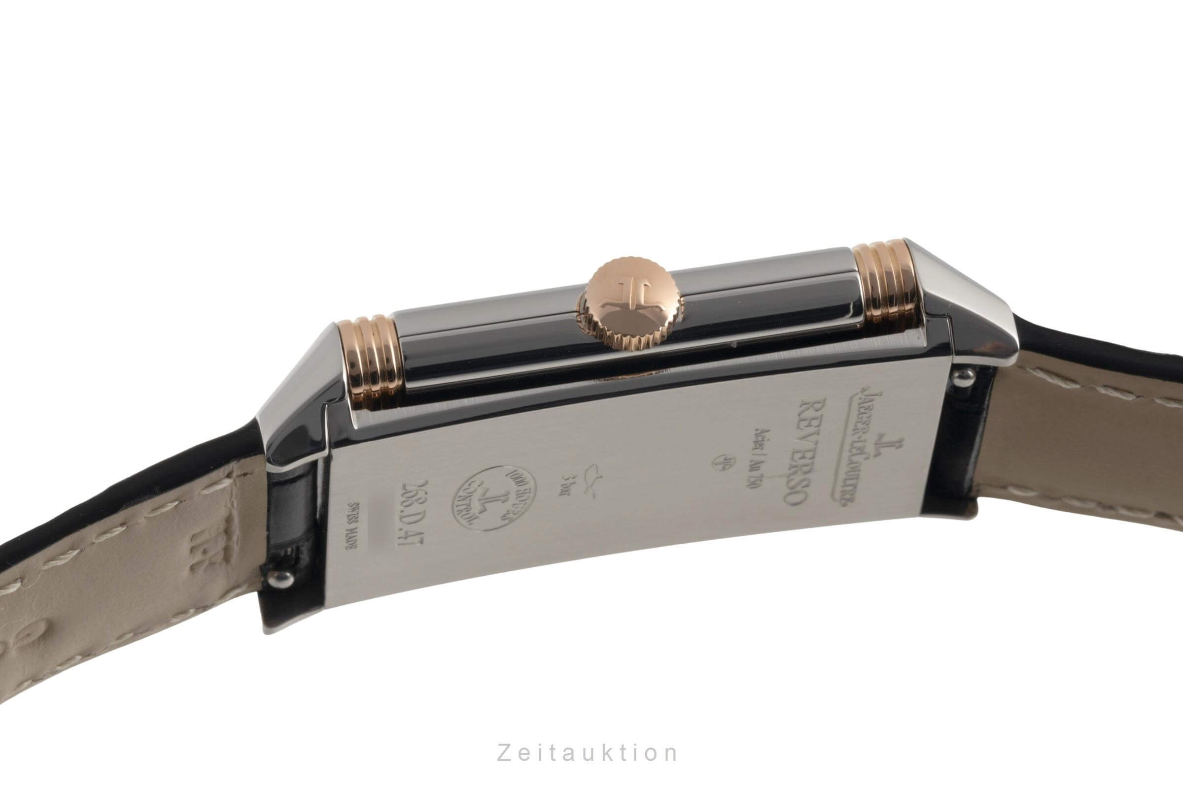 Jaeger LeCoultre Reverso Stahl / Gold Damenuhr Ref. Q3204422 268.D.47 Papiere  [2501778]