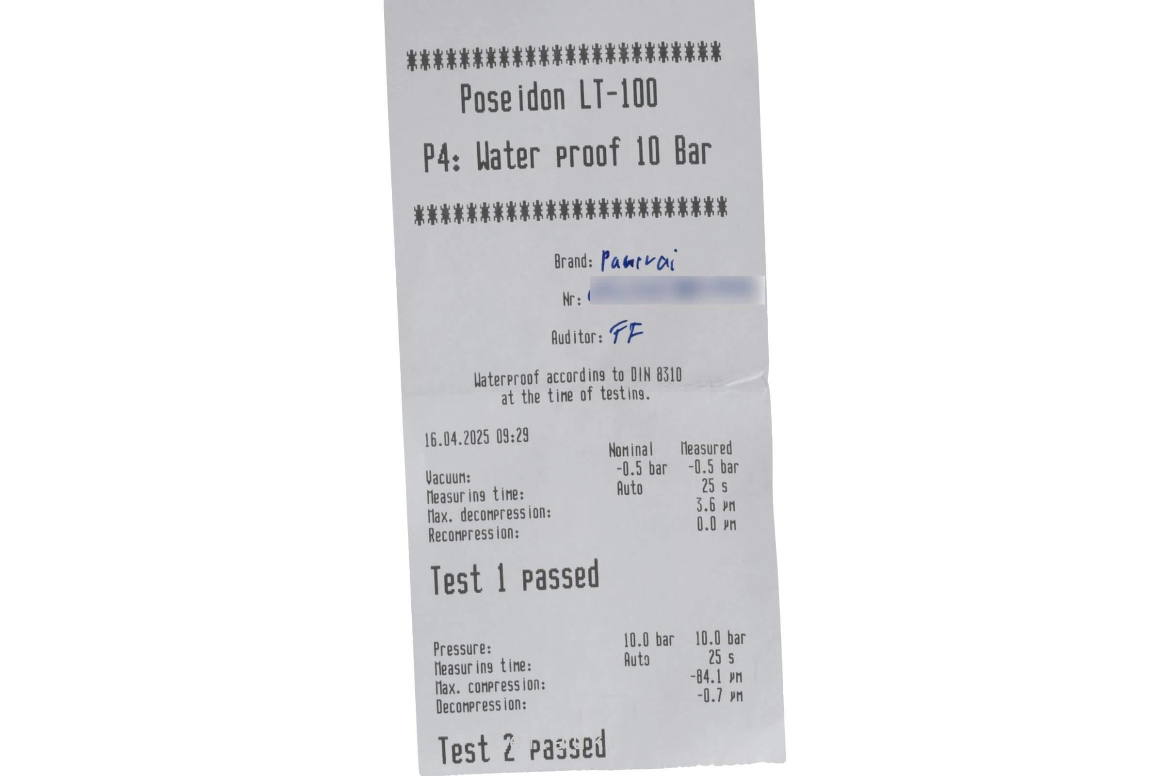 Panerai Radiomir cronografo acciaio automatismo orologio da uomo PAM00369 Limited  [2501781]