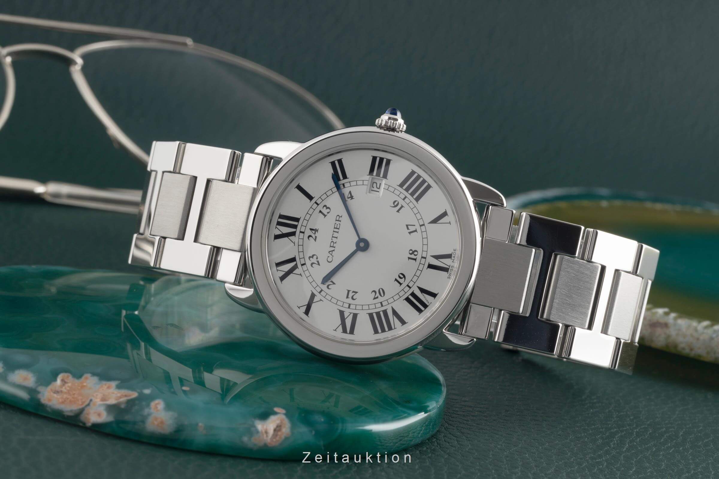 Cartier Ronde Solo acciaio quarzo orologio da uomo W6701005  [2501782]