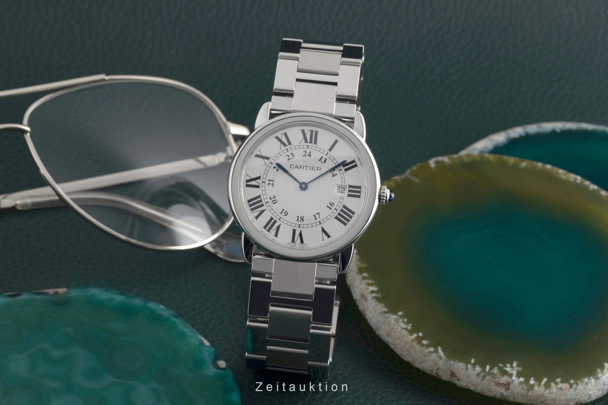 Cartier Ronde Solo acciaio quarzo orologio da uomo W6701005  [2501782]