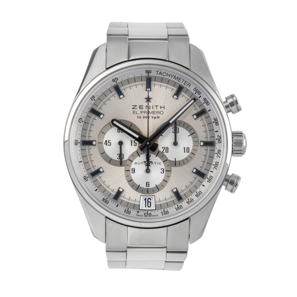 Zenith El Primero cronografo acciaio automatismo orologio da uomo 03.2040.400  [2501783]