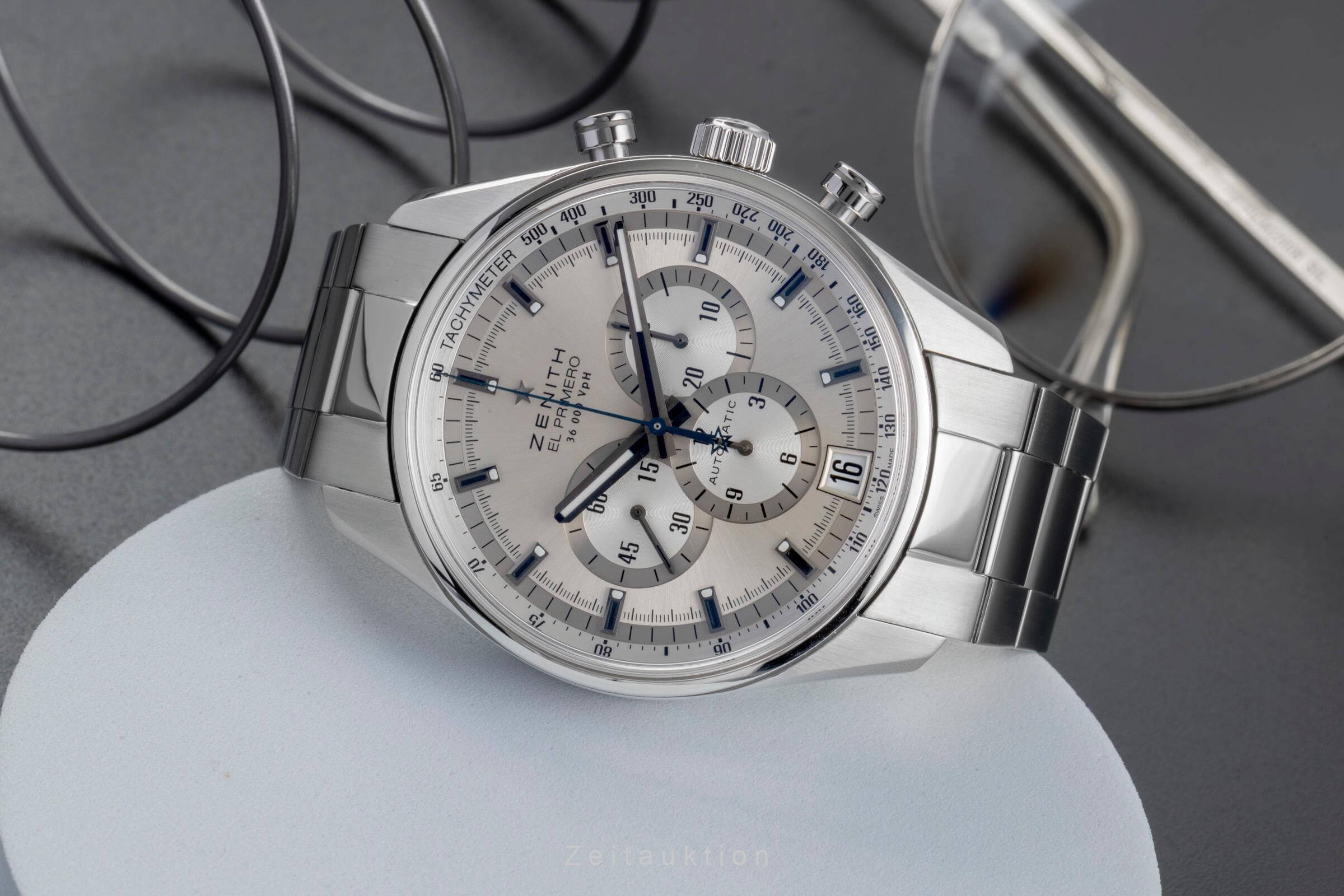 Zenith El Primero cronografo acciaio automatismo orologio da uomo 03.2040.400  [2501783]