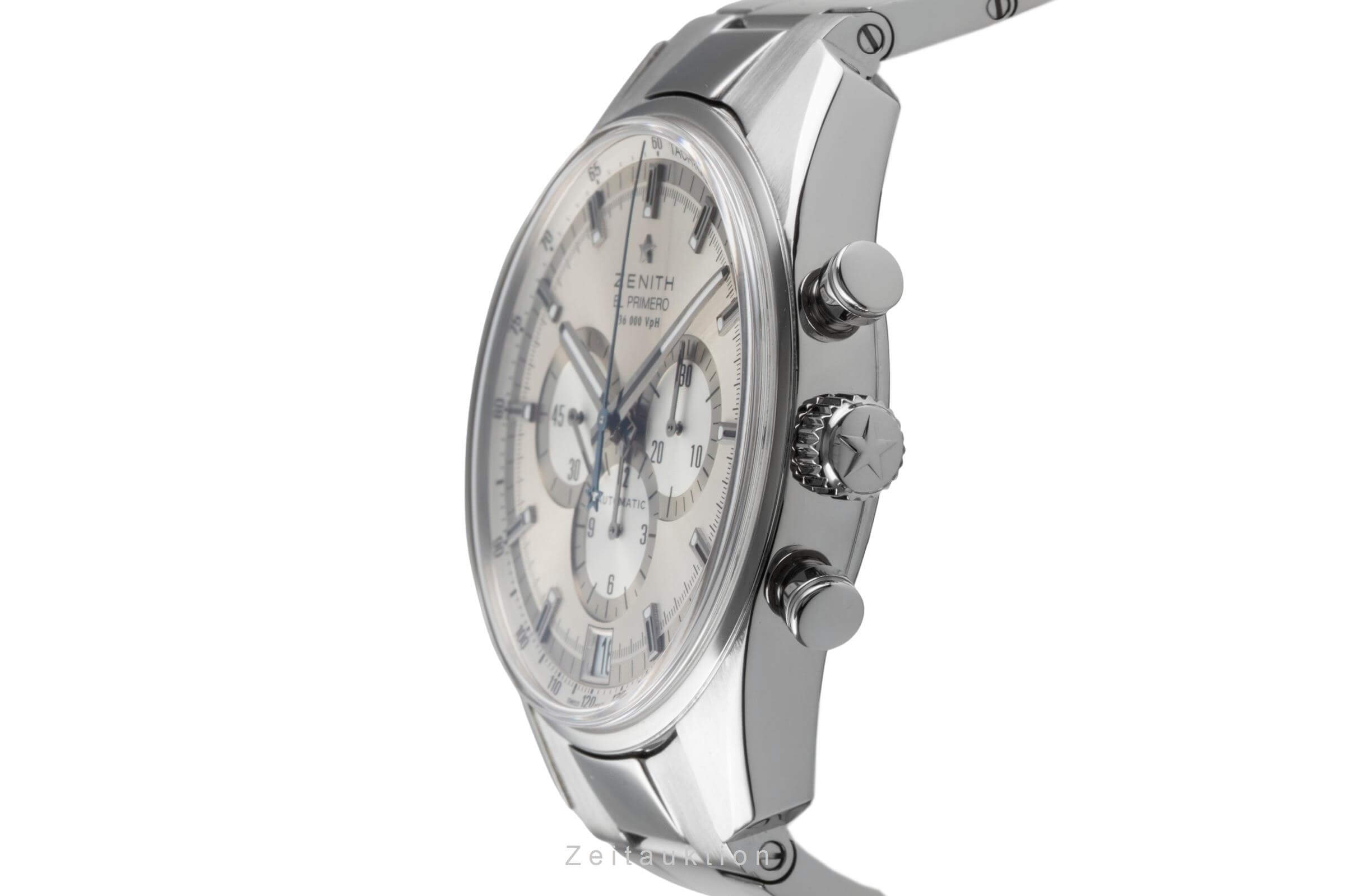 Zenith El Primero cronografo acciaio automatismo orologio da uomo 03.2040.400  [2501783]