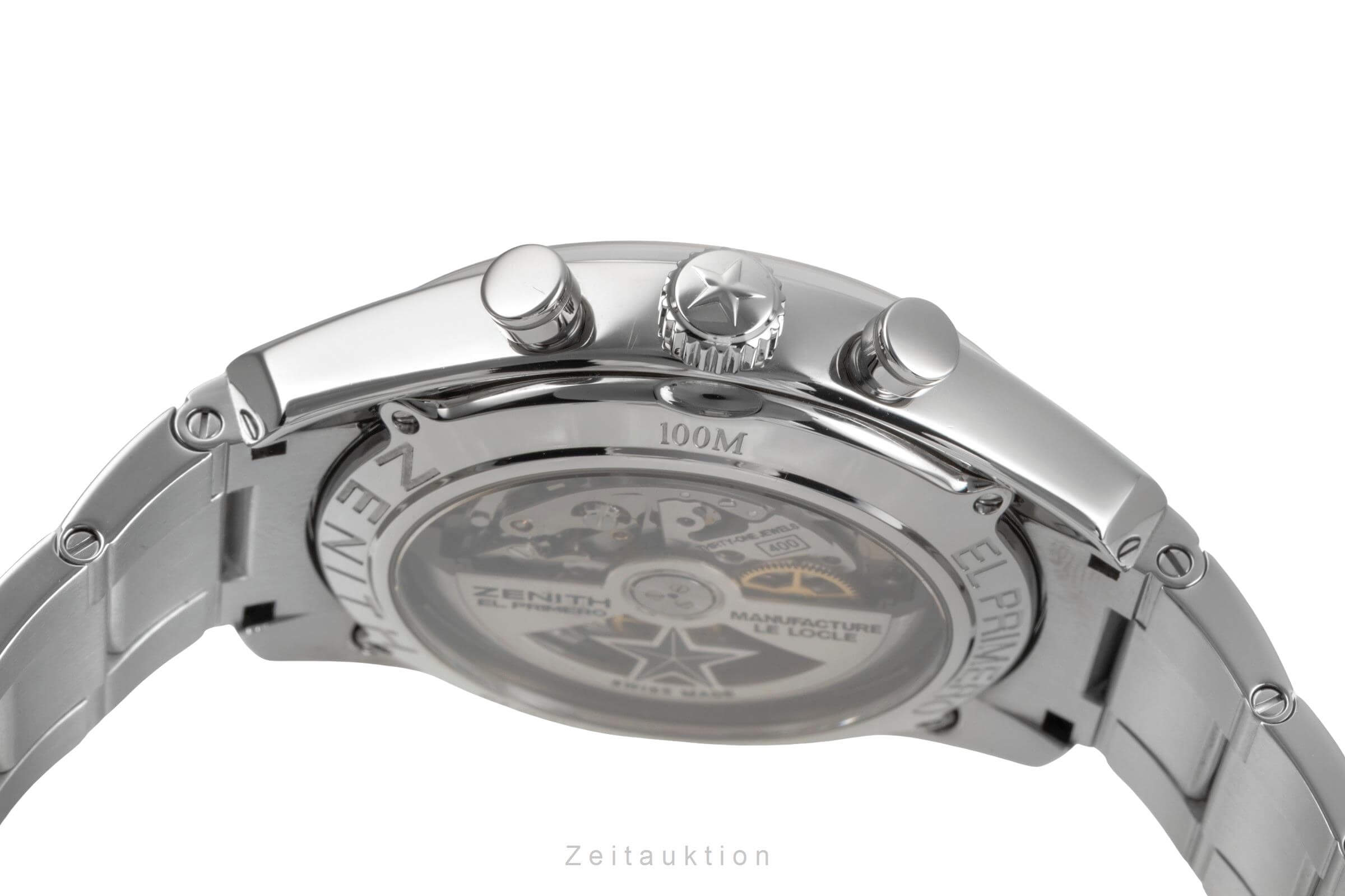 Zenith El Primero cronografo acciaio automatismo orologio da uomo 03.2040.400  [2501783]