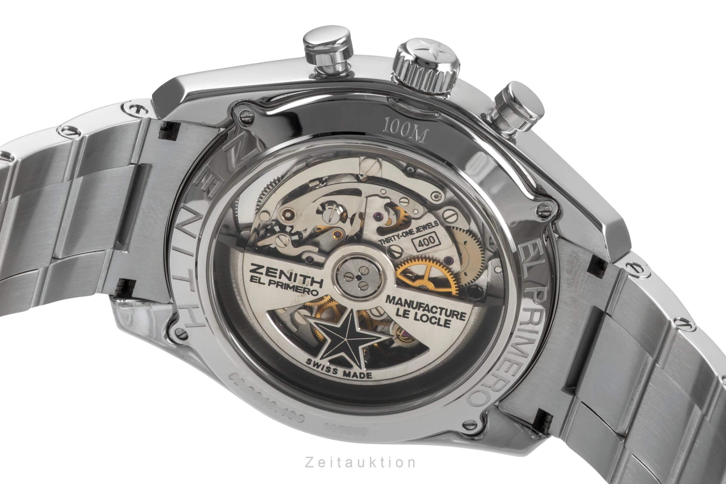 Zenith El Primero cronografo acciaio automatismo orologio da uomo 03.2040.400  [2501783]