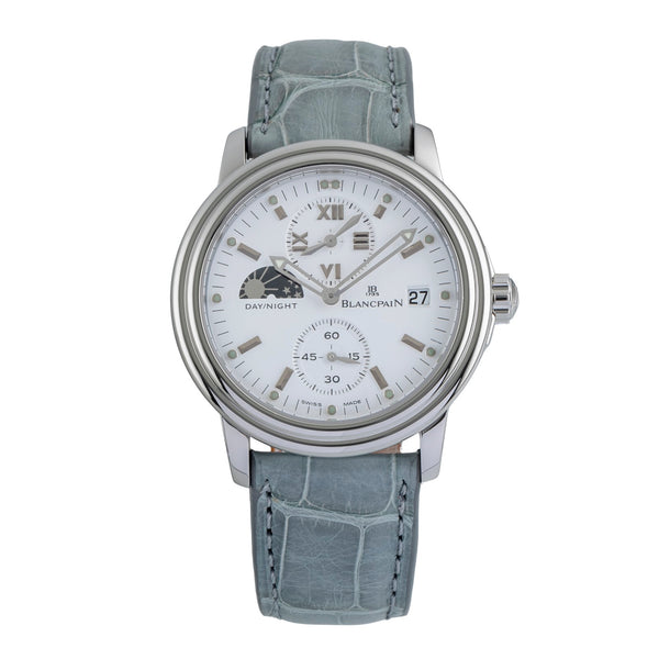 Blancpain Leman Day / Night GMT Automatik Stahl Herrenuhr Ref. 2160-1127-53 [2501785]