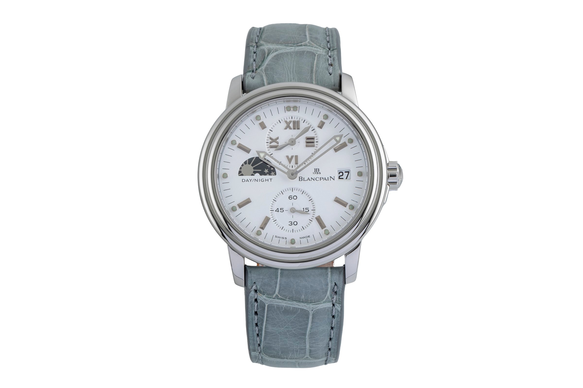 Blancpain Leman acier automatique montre pour hommes 2160-1127-53  [2501785]