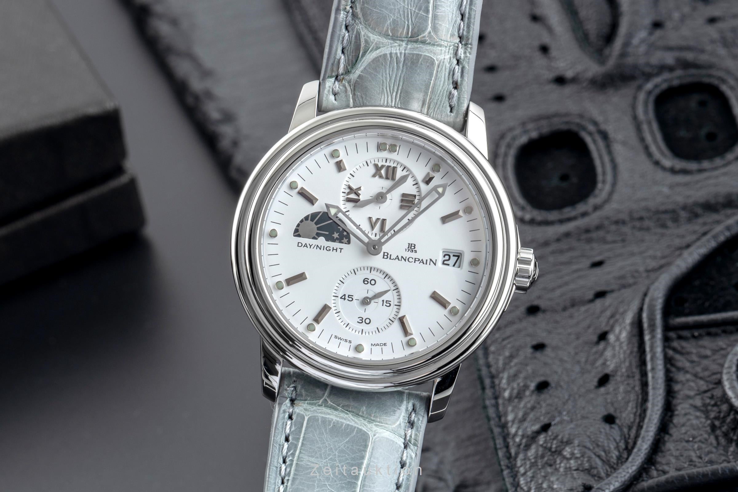 Blancpain Leman acier automatique montre pour hommes 2160-1127-53  [2501785]