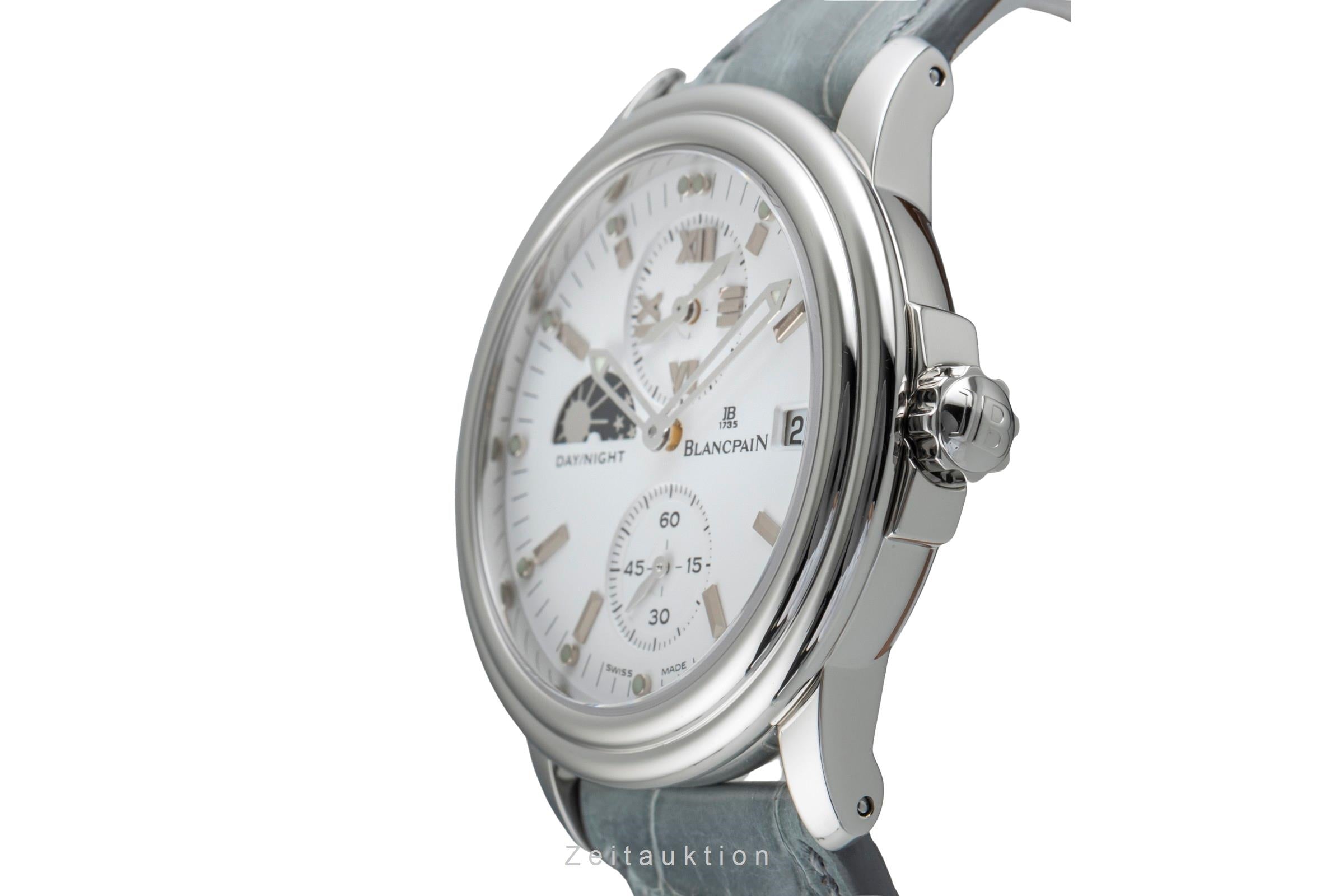 Blancpain Leman Day / Night GMT Automatik Stahl Herrenuhr Ref. 2160-1127-53 [2501785]