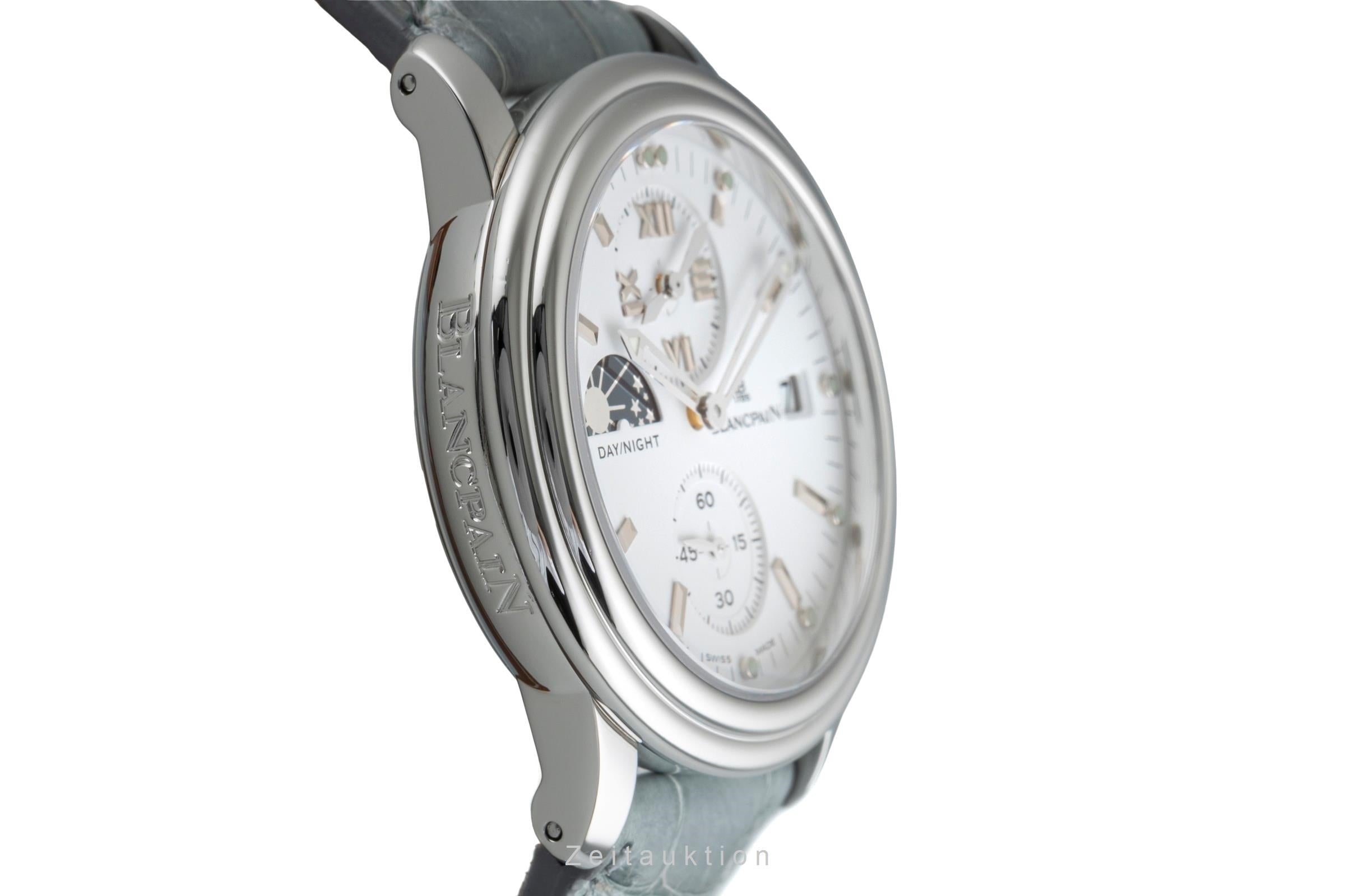 Blancpain Leman Day / Night GMT Automatik Stahl Herrenuhr Ref. 2160-1127-53 [2501785]