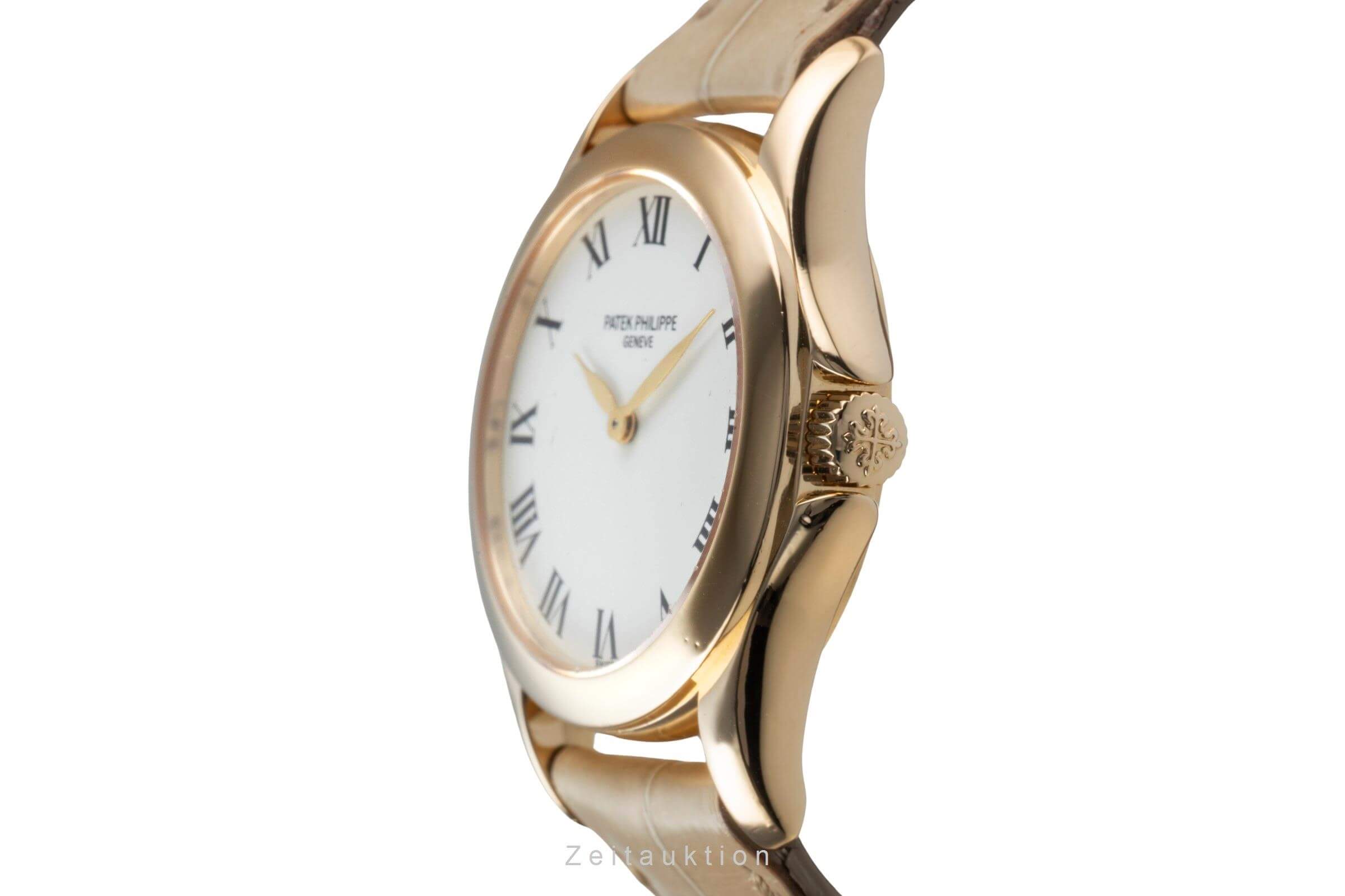 Patek Philippe Calatrava oro de 18 quilates cuerda manual reloj para damas  4905J  [2501786]