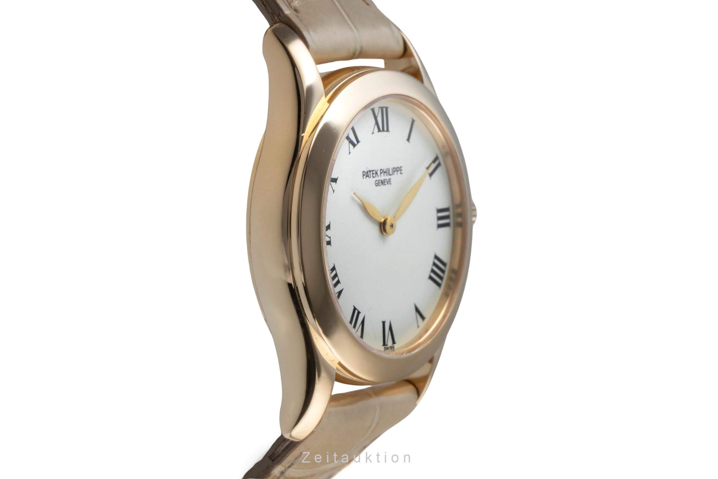 Patek Philippe Calatrava oro de 18 quilates cuerda manual reloj para damas  4905J  [2501786]