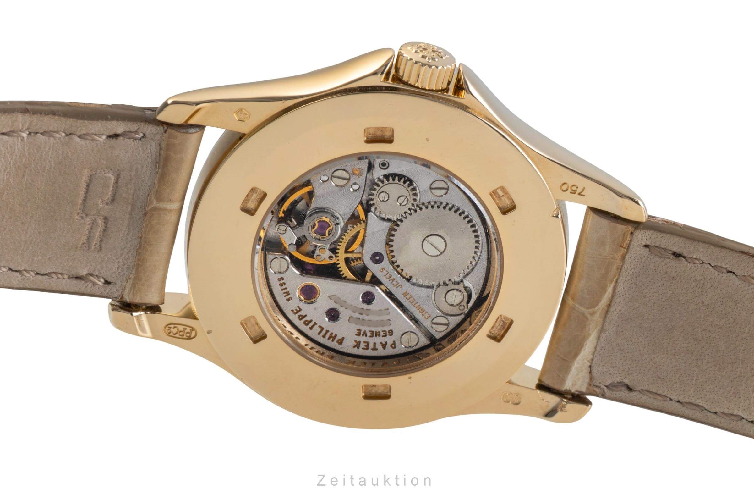 Patek Philippe Calatrava oro de 18 quilates cuerda manual reloj para damas  4905J  [2501786]