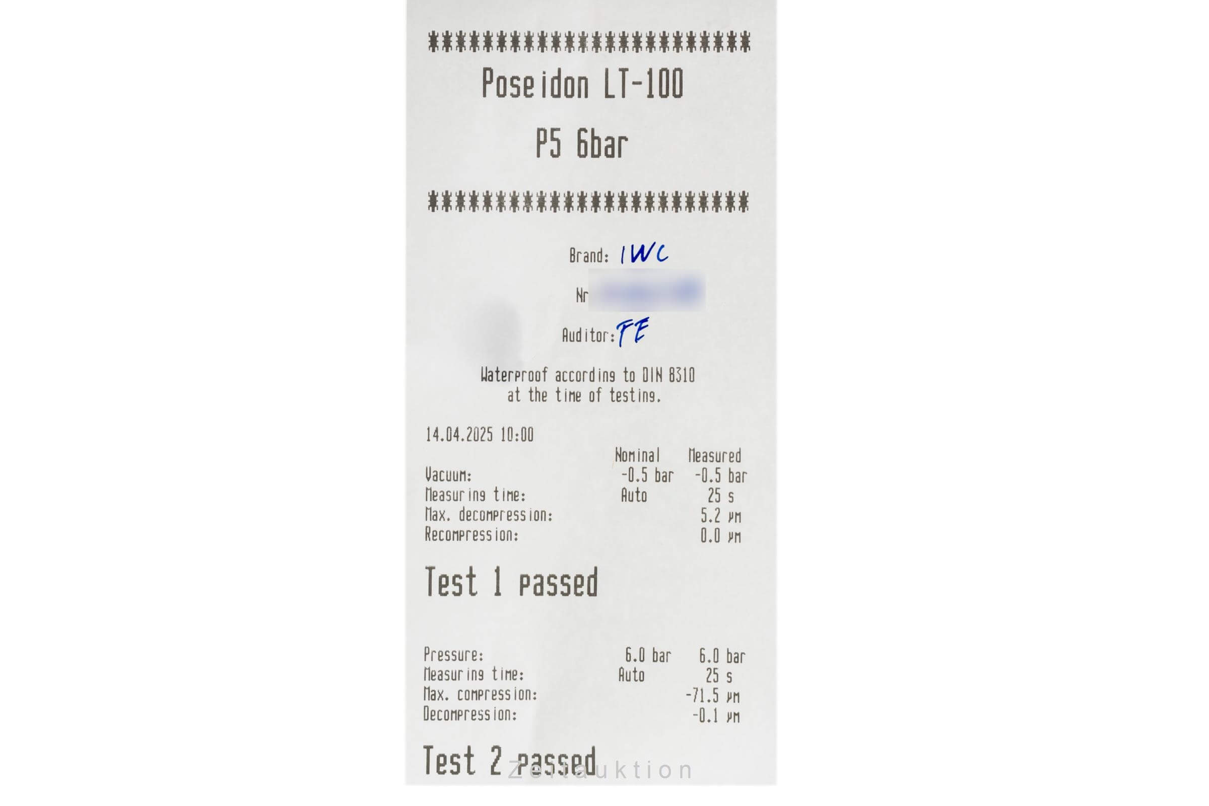 IWC Mark XVII acero automático reloj para caballeros IW326501 LP: 5700EUR  [2501788]