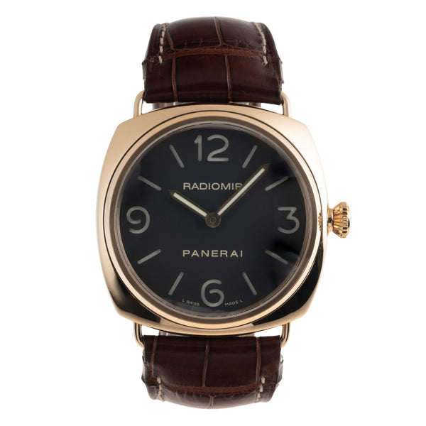 Panerai Radiomir oro de 18 quilates cuerda manual reloj para caballeros PAM00231  [2501794]