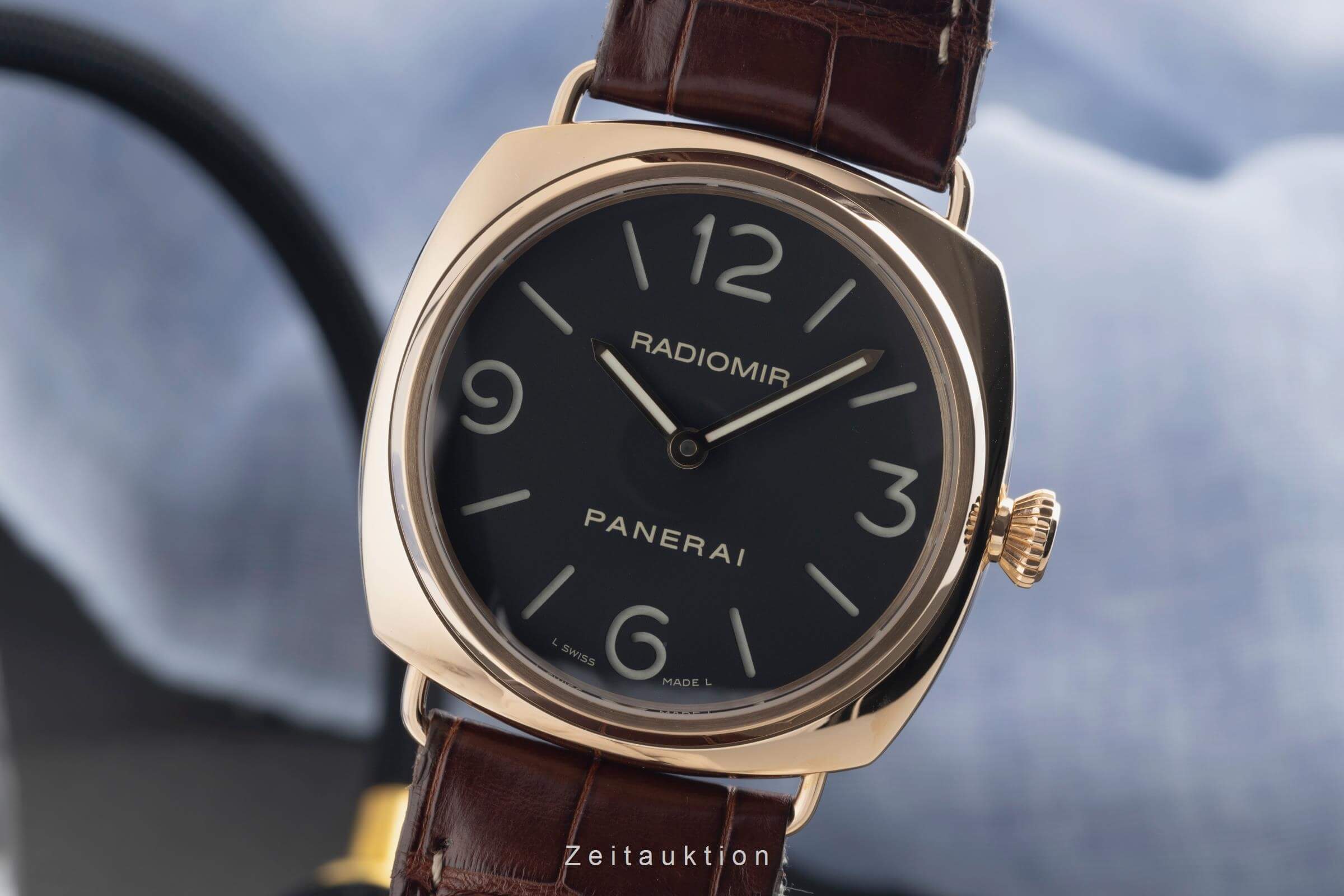 Panerai Radiomir oro de 18 quilates cuerda manual reloj para caballeros PAM00231  [2501794]