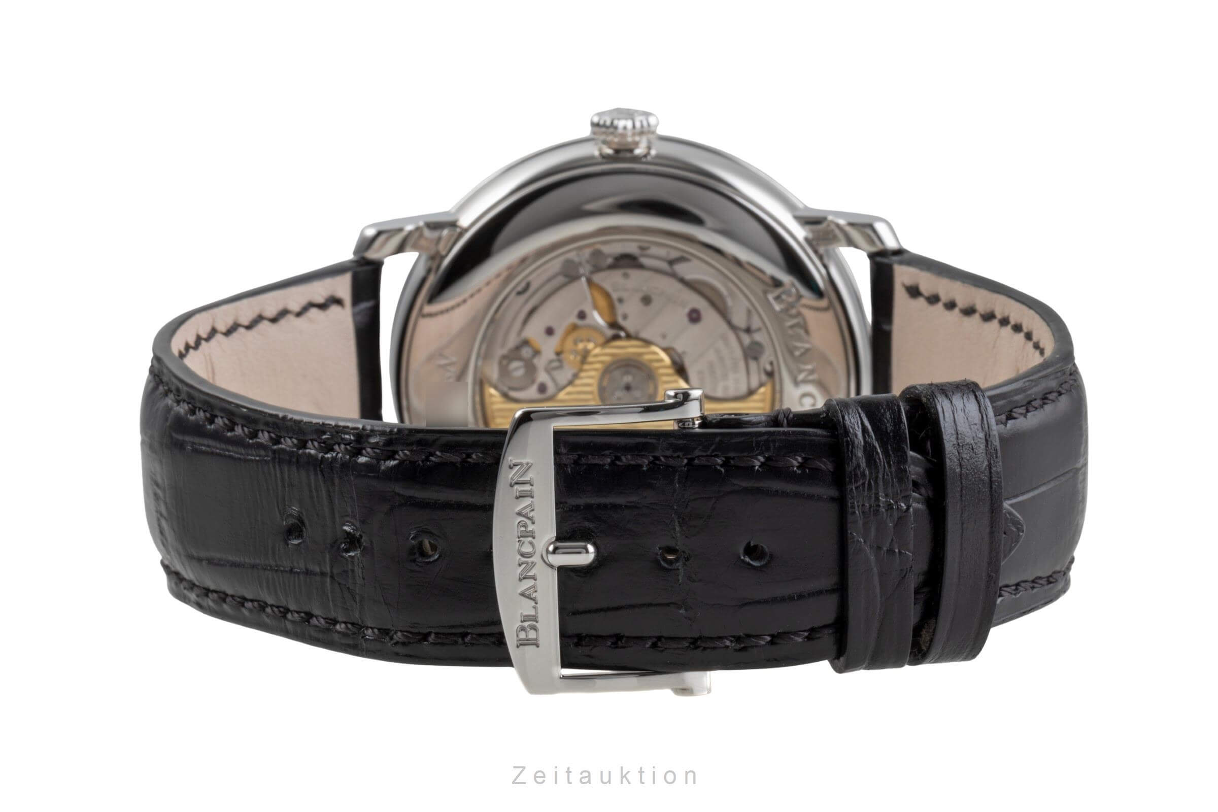 Blancpain Villeret steel automatic Kal. 76630 Ref. 6653Q-1127-55B