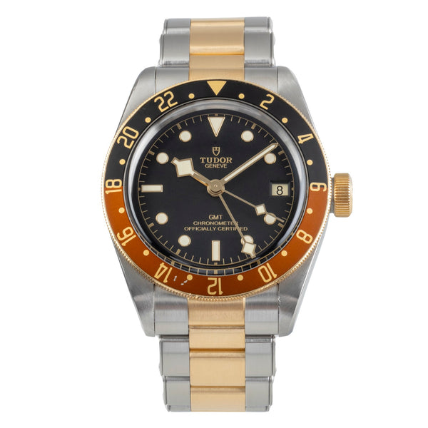 Tudor Black Bay GMT Stahl / Gold Automatik Herrenuhr M79833MN-0001 NP: 6460 € [2501803]
